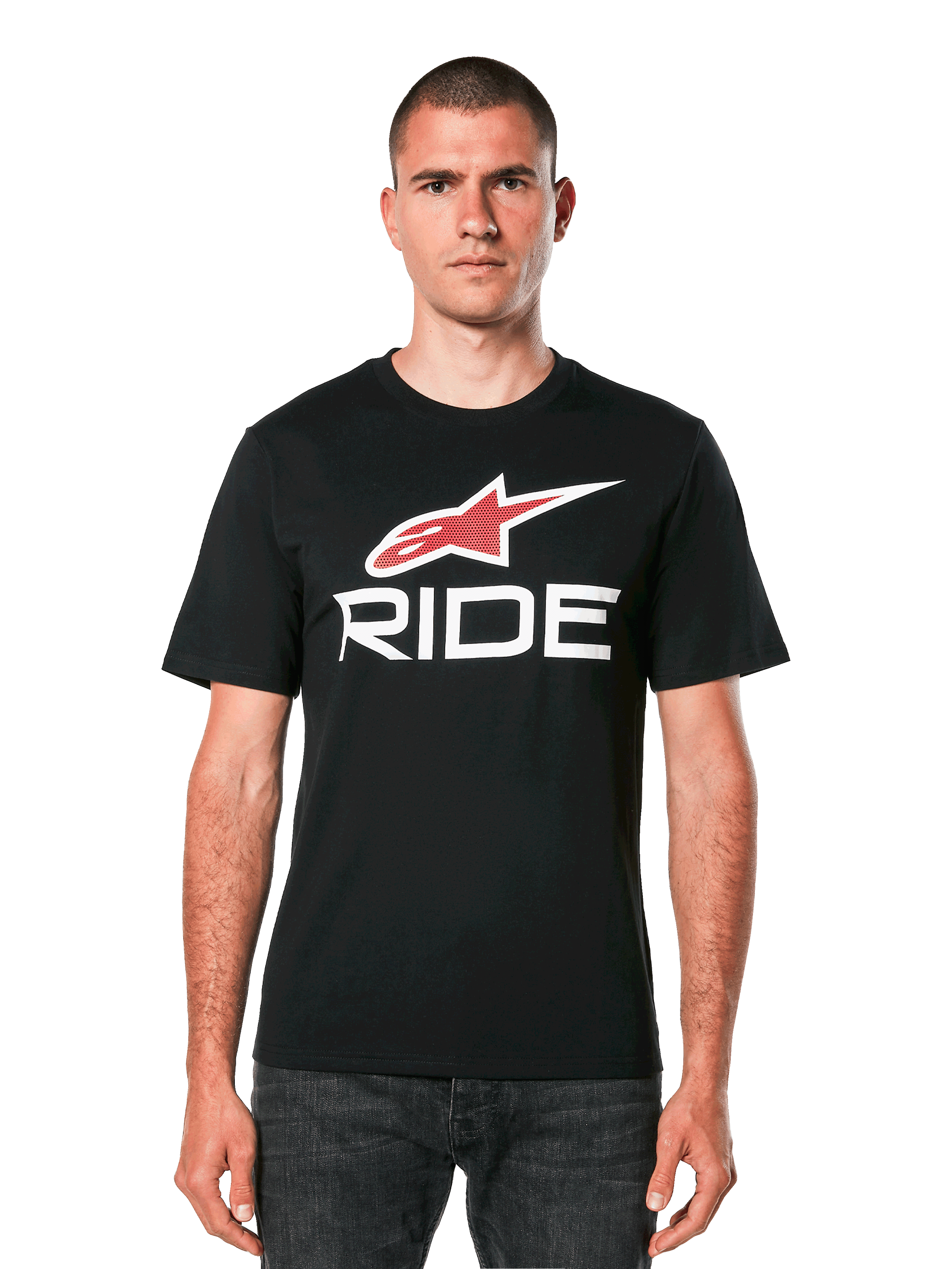 Ride 4.0 CSF Tee BLACK SPORTSWEAR Tees Alpinestars