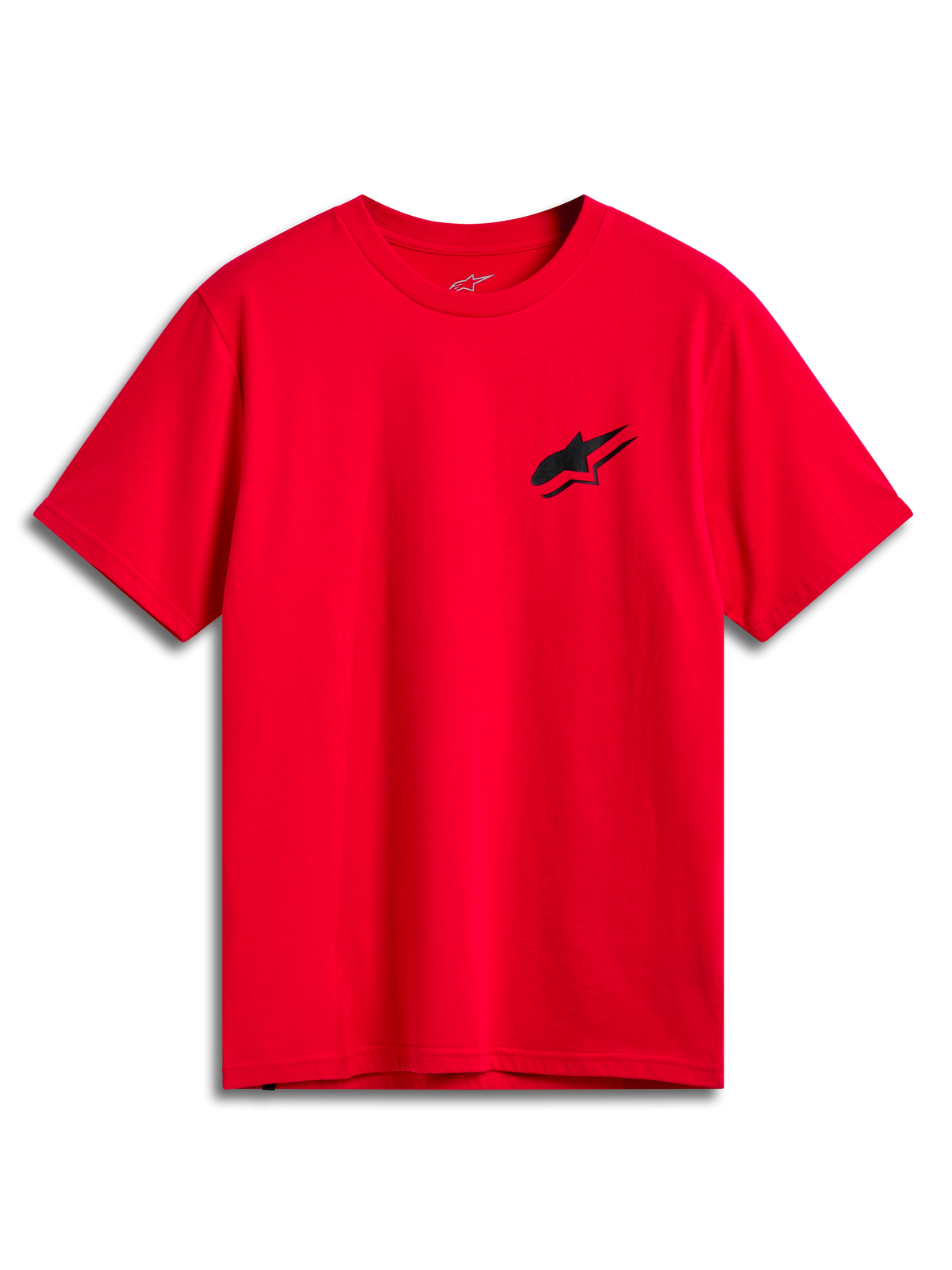 Alpinestars Formulate CSF Tee, Short Sleeve T-Shirt, Red, Small Black Astars logo on chest, Casual Motorsport Streetwear