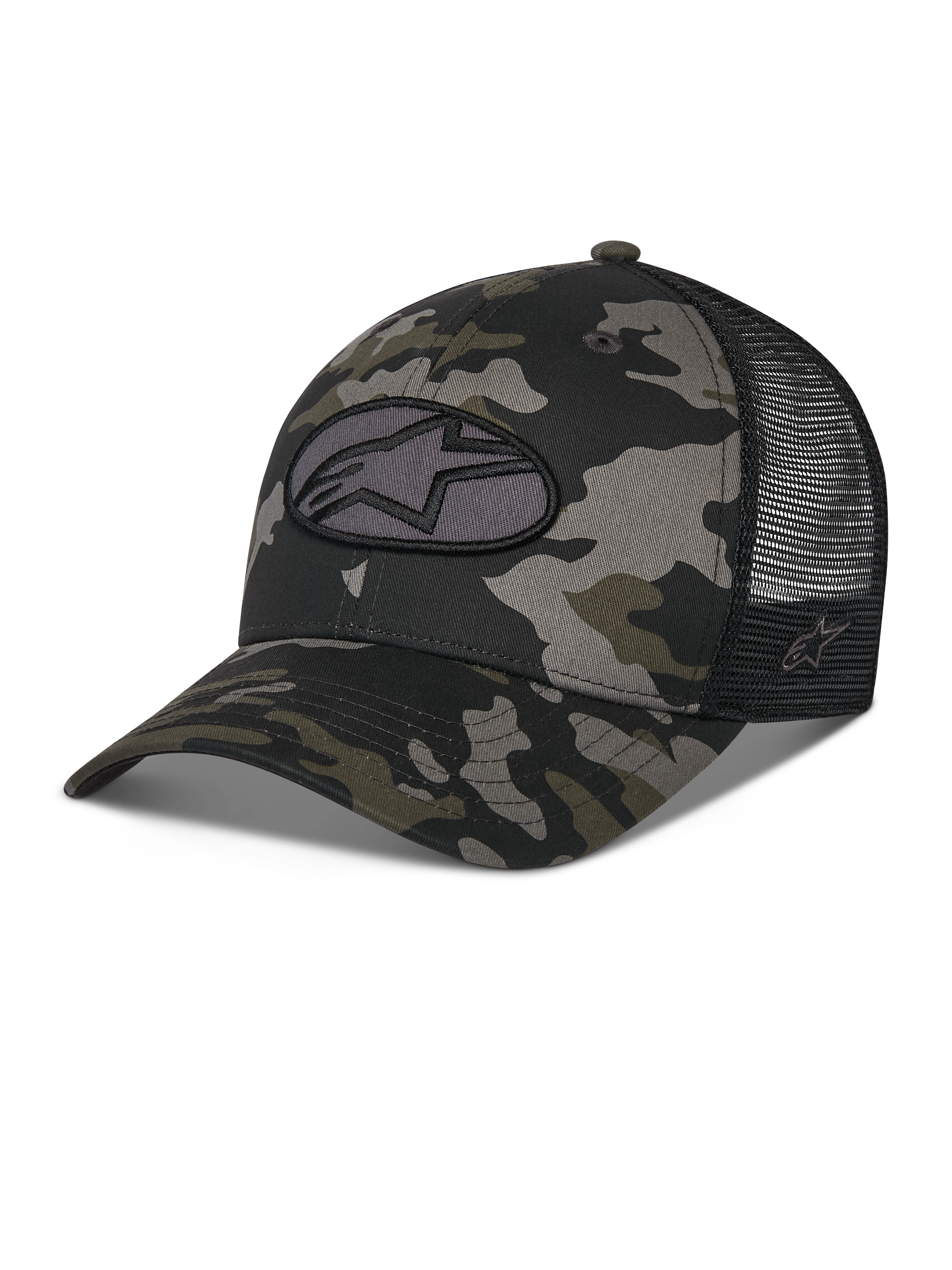 Oblique Camo Trucker Hat | Alpinestars®