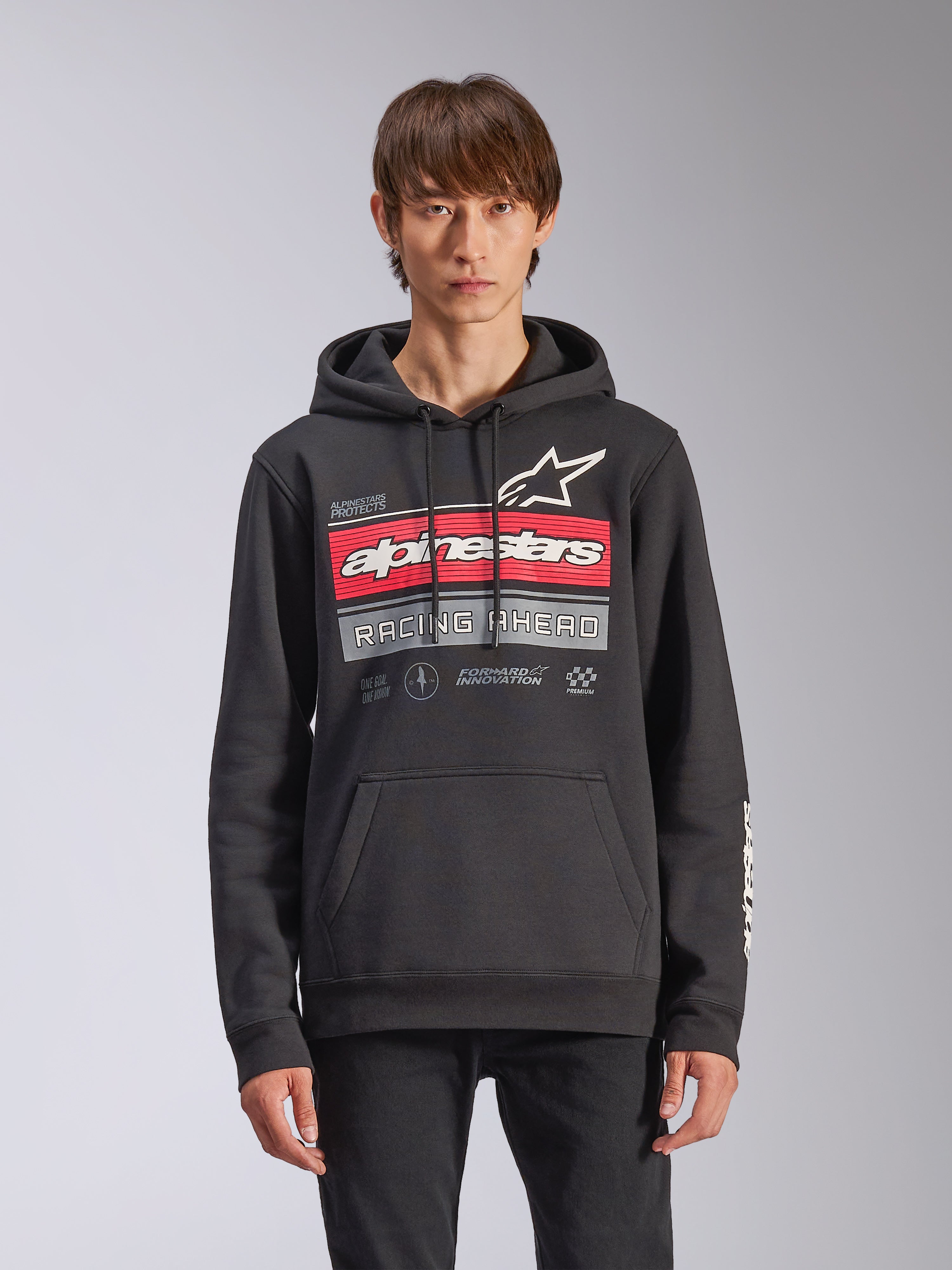 HIIT LISTEN TO TW HOODIE パーカー ブラック 1235-