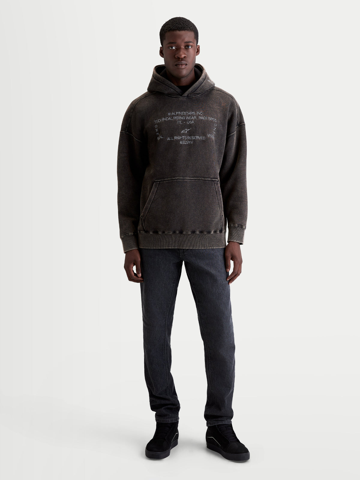 Infinite Washed Oversized Hoodie