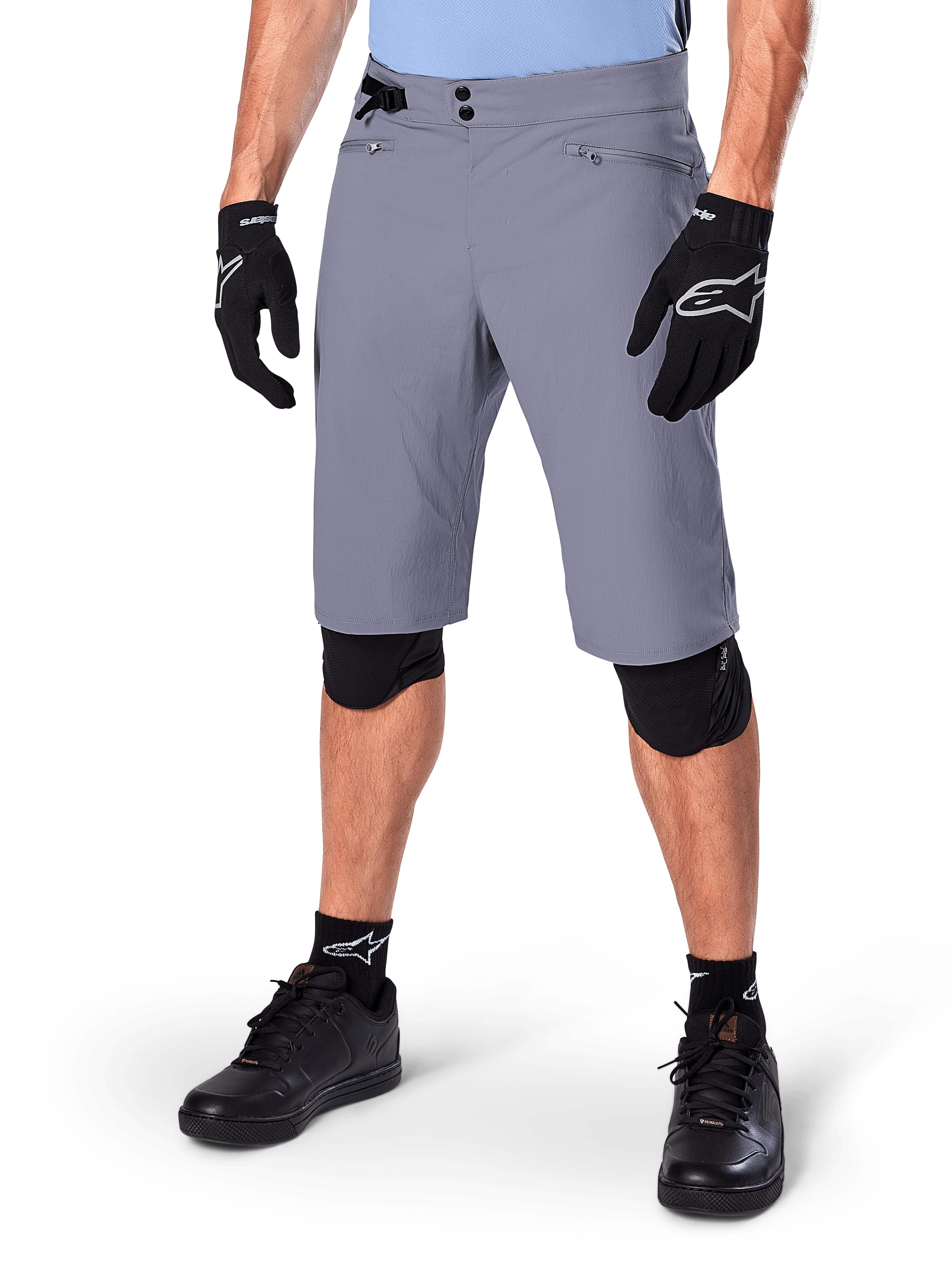 shorts mountainbike Alpinestars A-Dura 30 Dark Gray Dekor:Motoroil UV BM Pocketing is dialed Buy Guilty Gear Strive