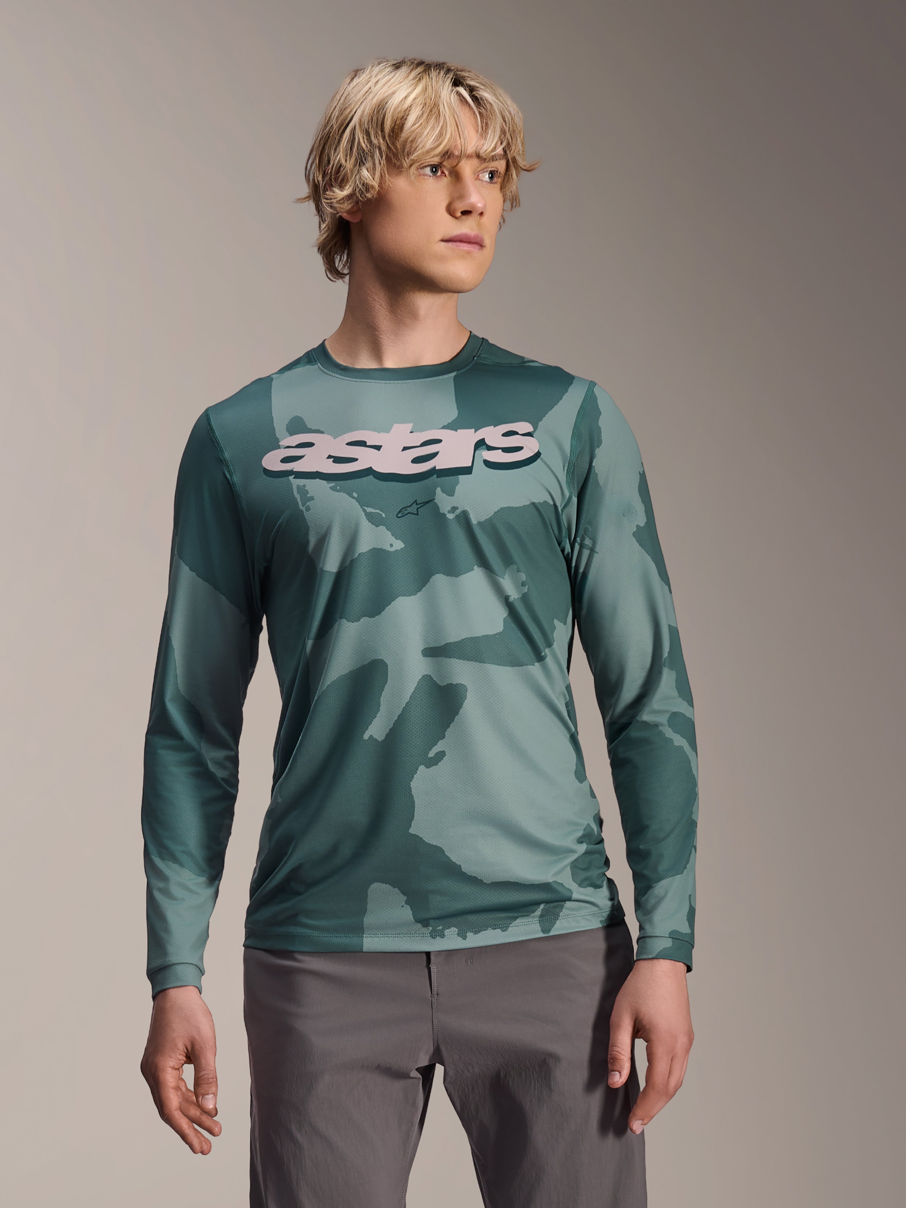 A-Dura Hollow Camo Jersey - Long Sleeve - Cycling Jersey