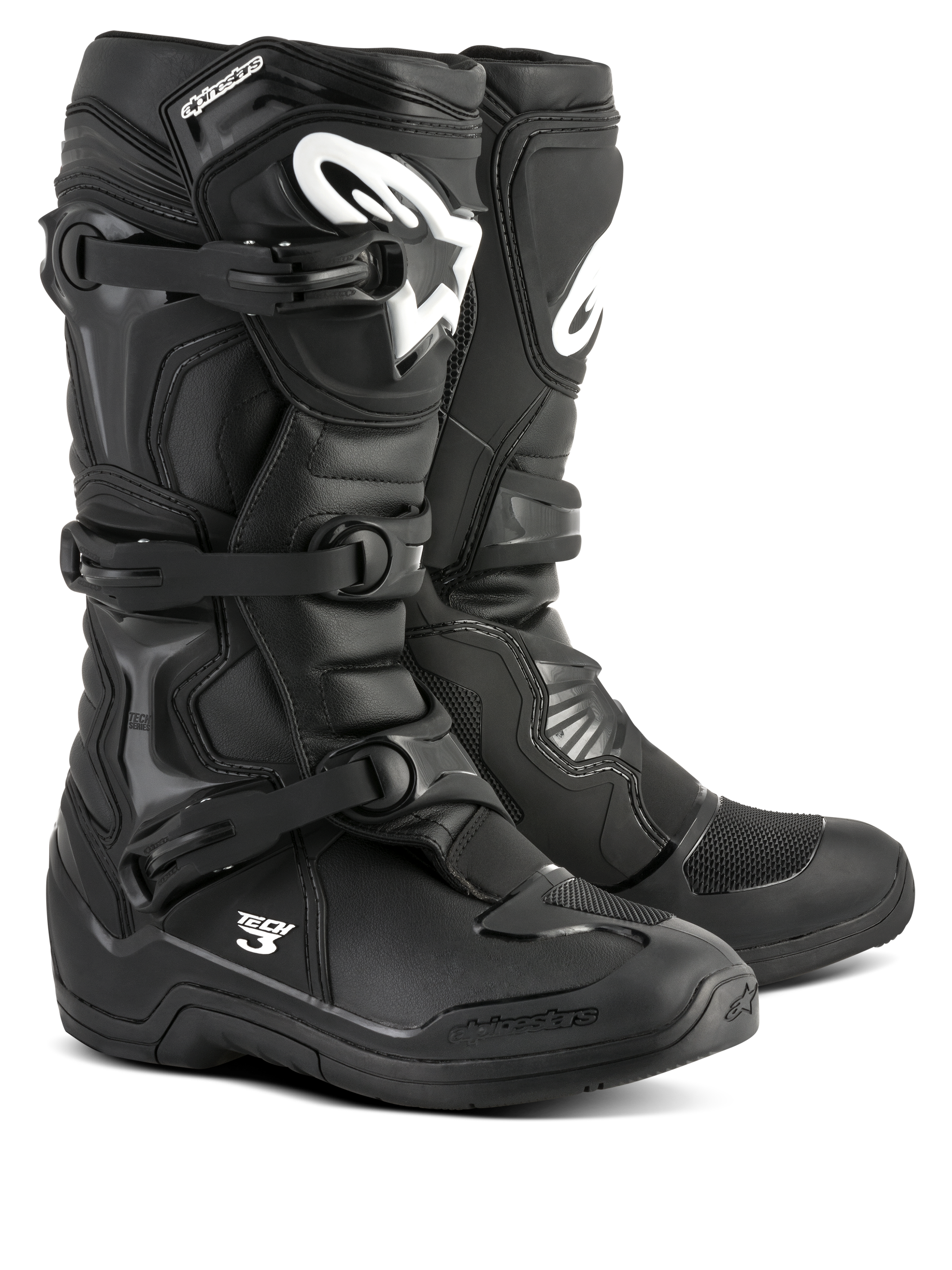 Tech 3 Boots - BLACK MOTOCROSS Boots Tech 3 Boots - BLACK MOTOCROSS Boots