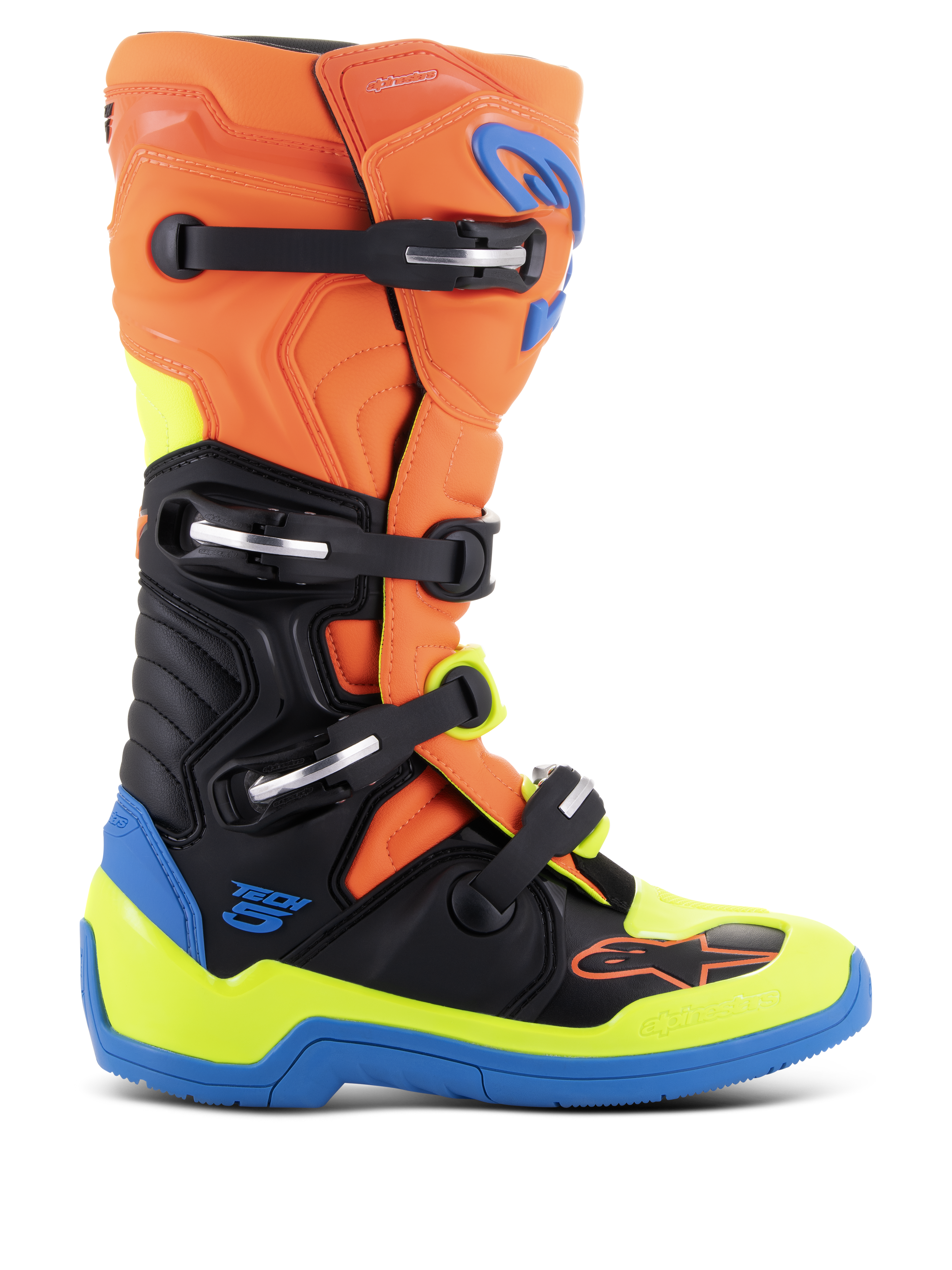Tech 5 Boots - BLUE MOTOCROSS Boots | Alpinestars® Official