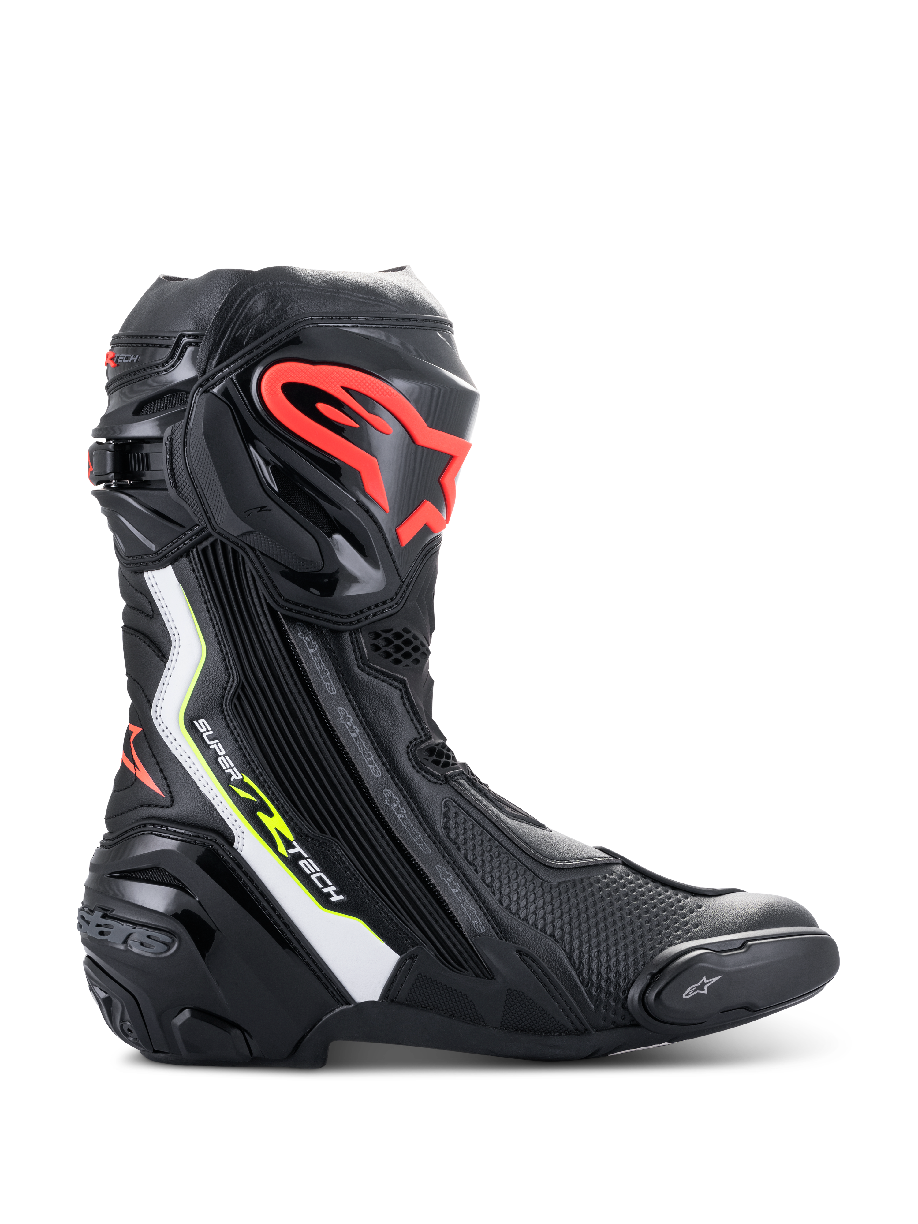 Supertech R - Black Motorcycle Boots | Alpinestars® Supertech R - Black Motorcycle Boots | Alpinestars®