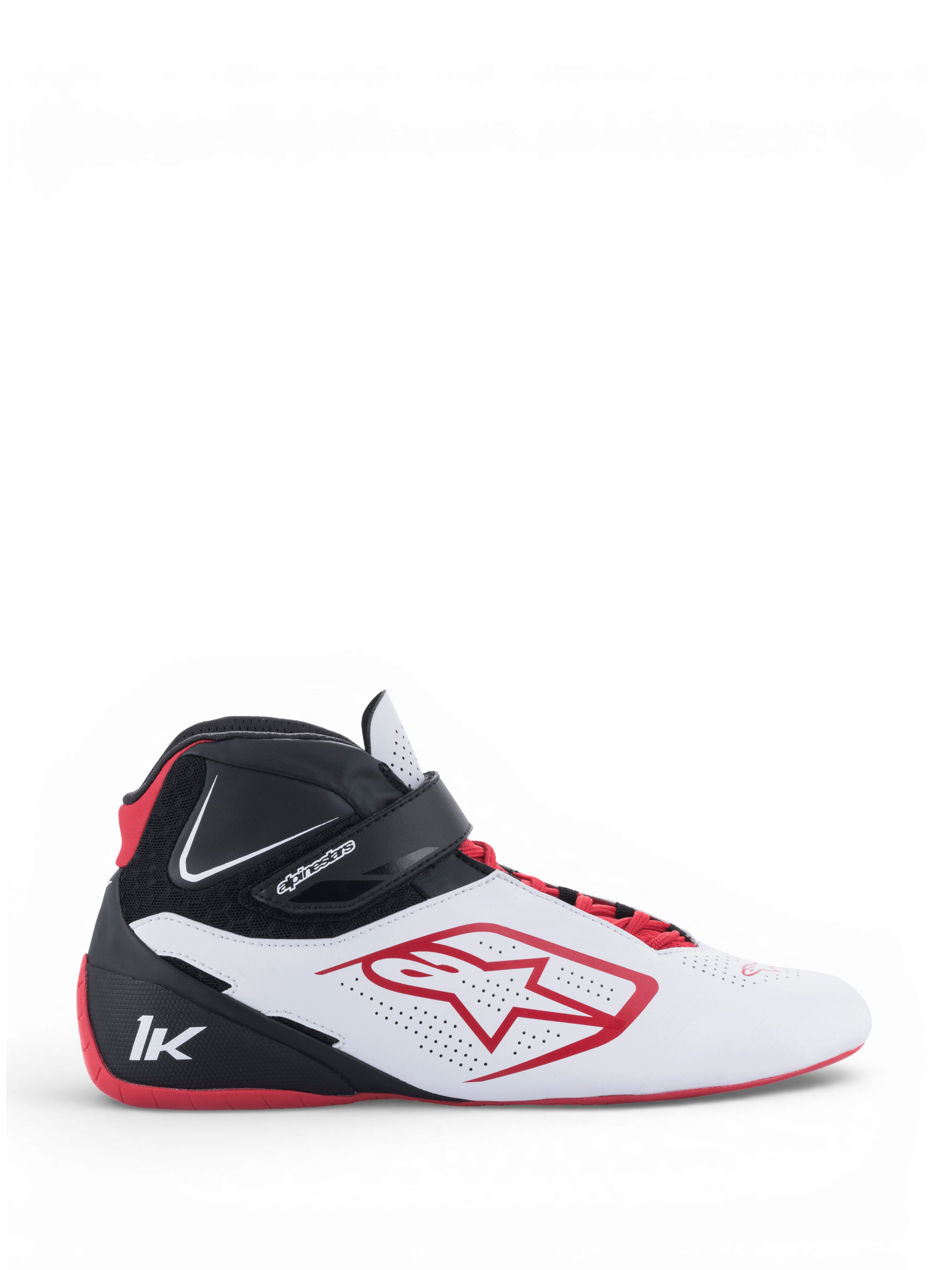  ブラック/ランニングホワイト/レッド Tech-1 K V2 - Karting Shoes | Alpinestars®
