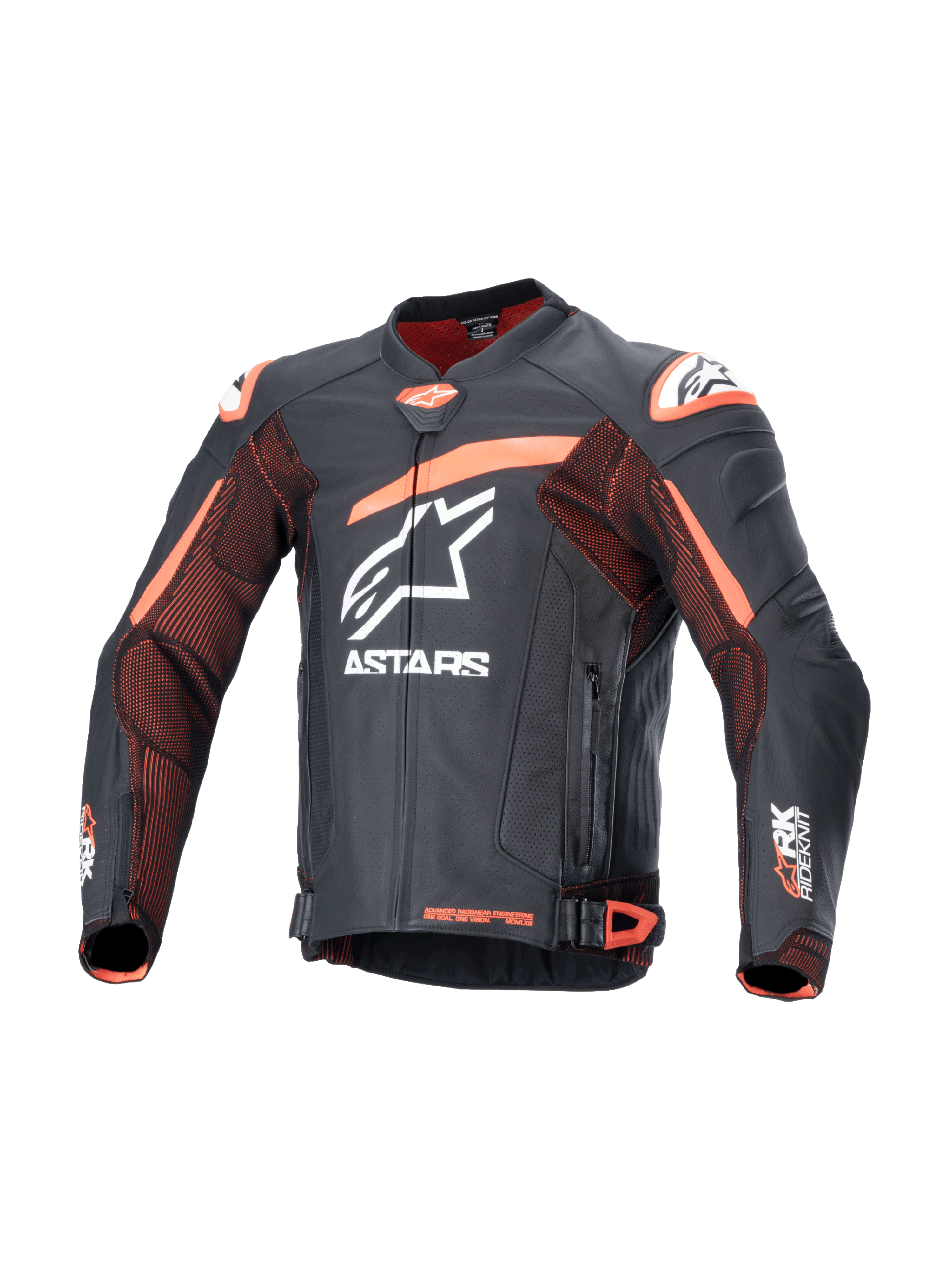 邦楽 Crazy Riders On the Standard System GP Plus R V4 Rideknit Leather Jacket - Motorcycle Jacket