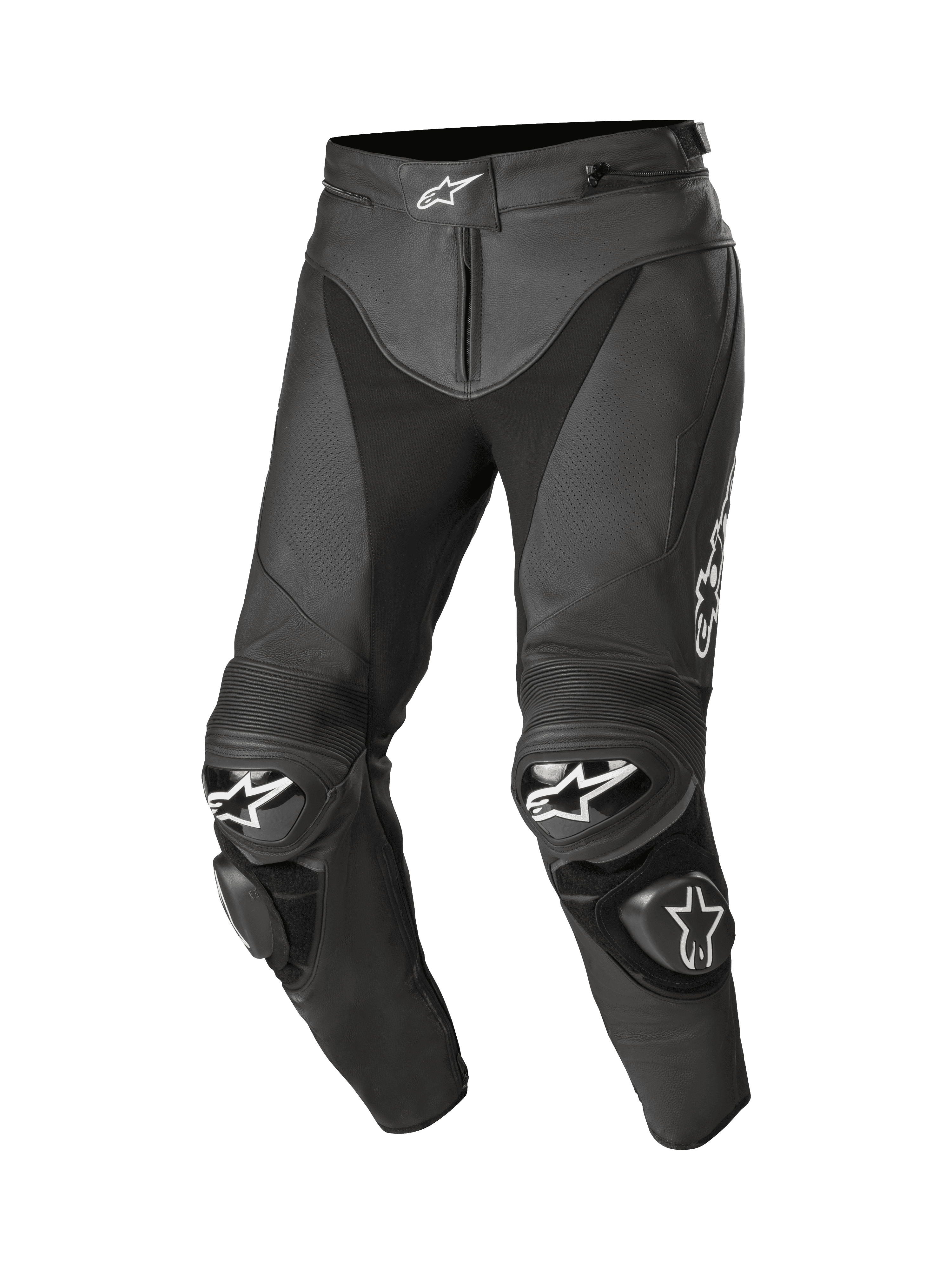 Track V2 Leather - Black Motorcycle Pants | Alpinestars® Track V2 Leather - Black Motorcycle Pants | Alpinestars®