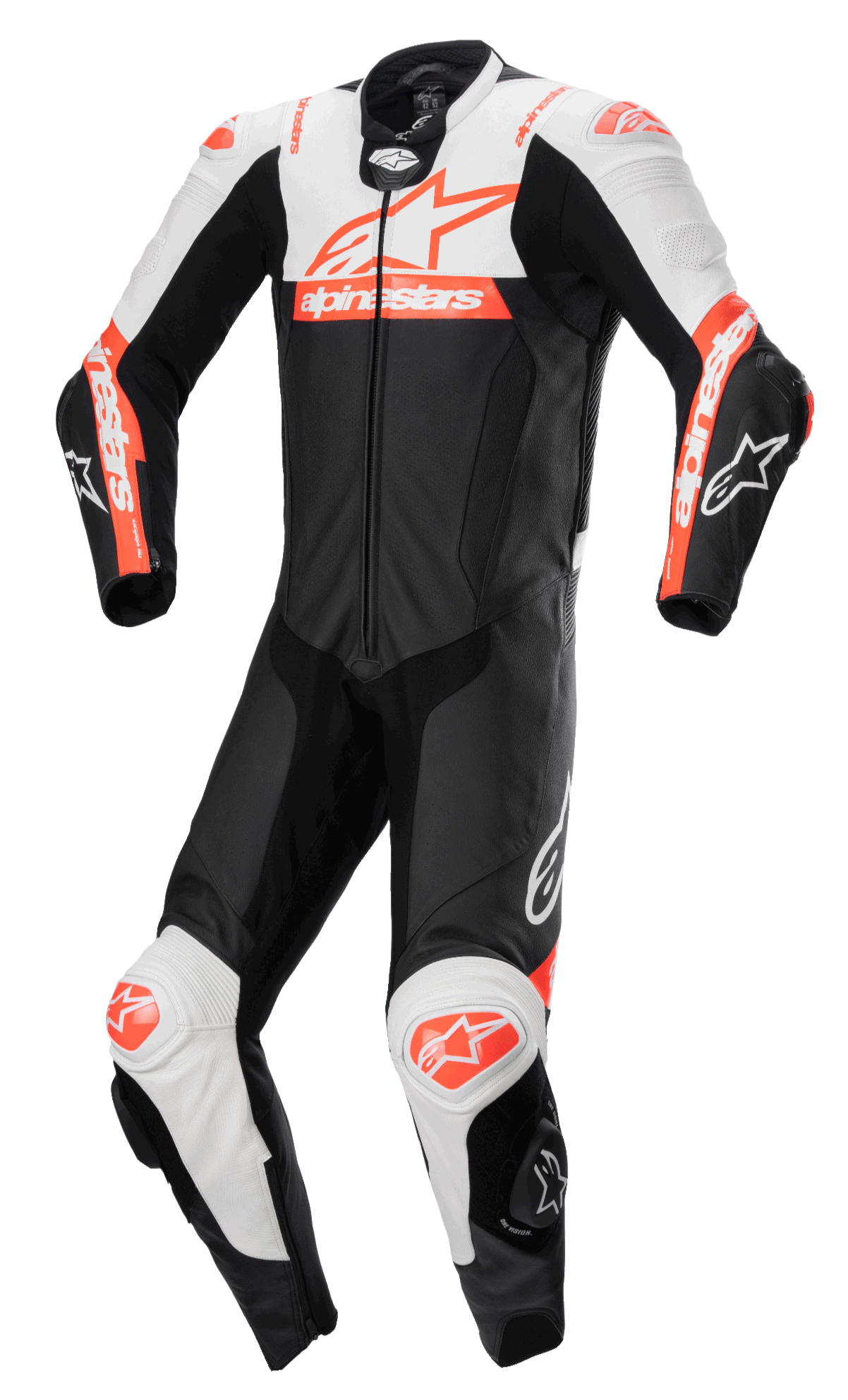 Missile V2 Ward 1-Piece Leather Suit - BLACK RACING/SPORT Suits Missile V2 Ward 1-Piece Leather Suit - BLACK RACING/SPORT Suits