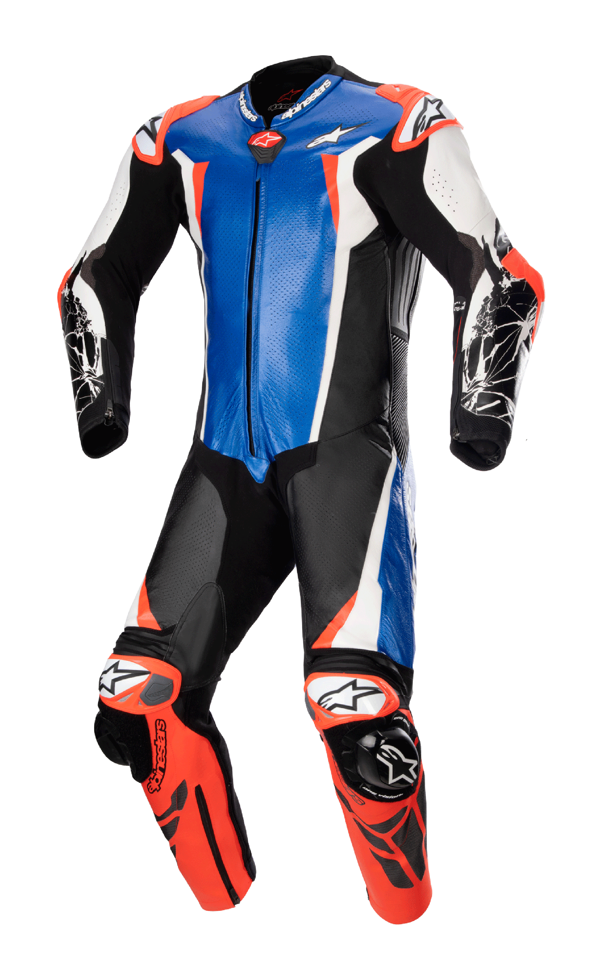 Racing Absolute V2 Leather Suit 1PC BLACK RACING/SPORT One