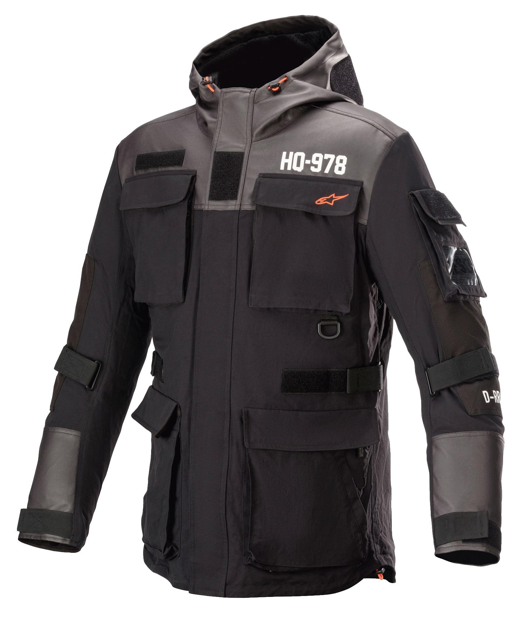 ALPINESTARS X DIESEL AS-DSL Daiji Parka - BLACK URBAN Hoodies ALPINESTARS X DIESEL AS-DSL Daiji Parka - BLACK URBAN Hoodies