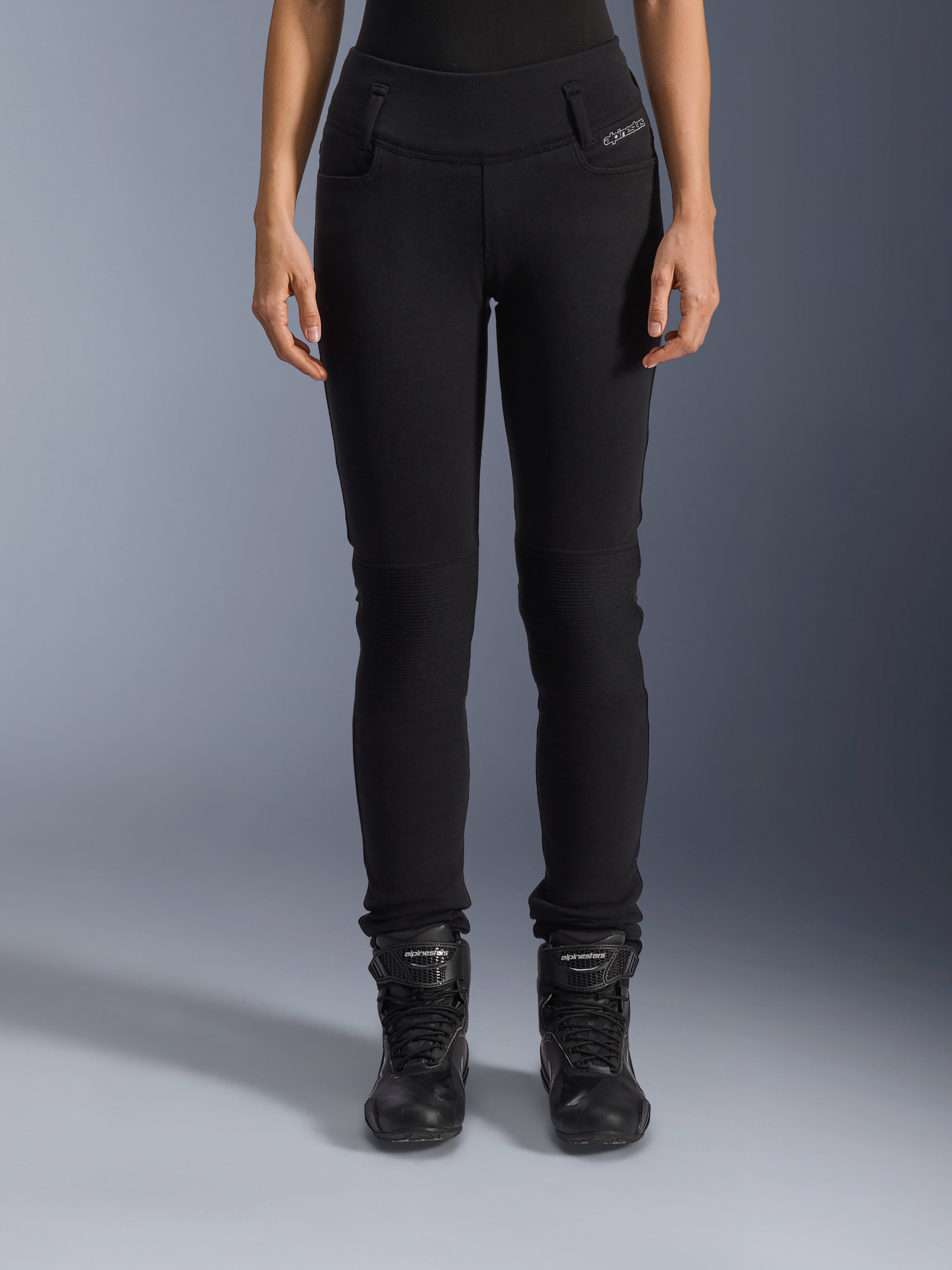 Alpinestars BANSHEE レディース レギンス ブラック S Womens Banshee Leggings - Black Motorcycle Pants | Alpinestars®