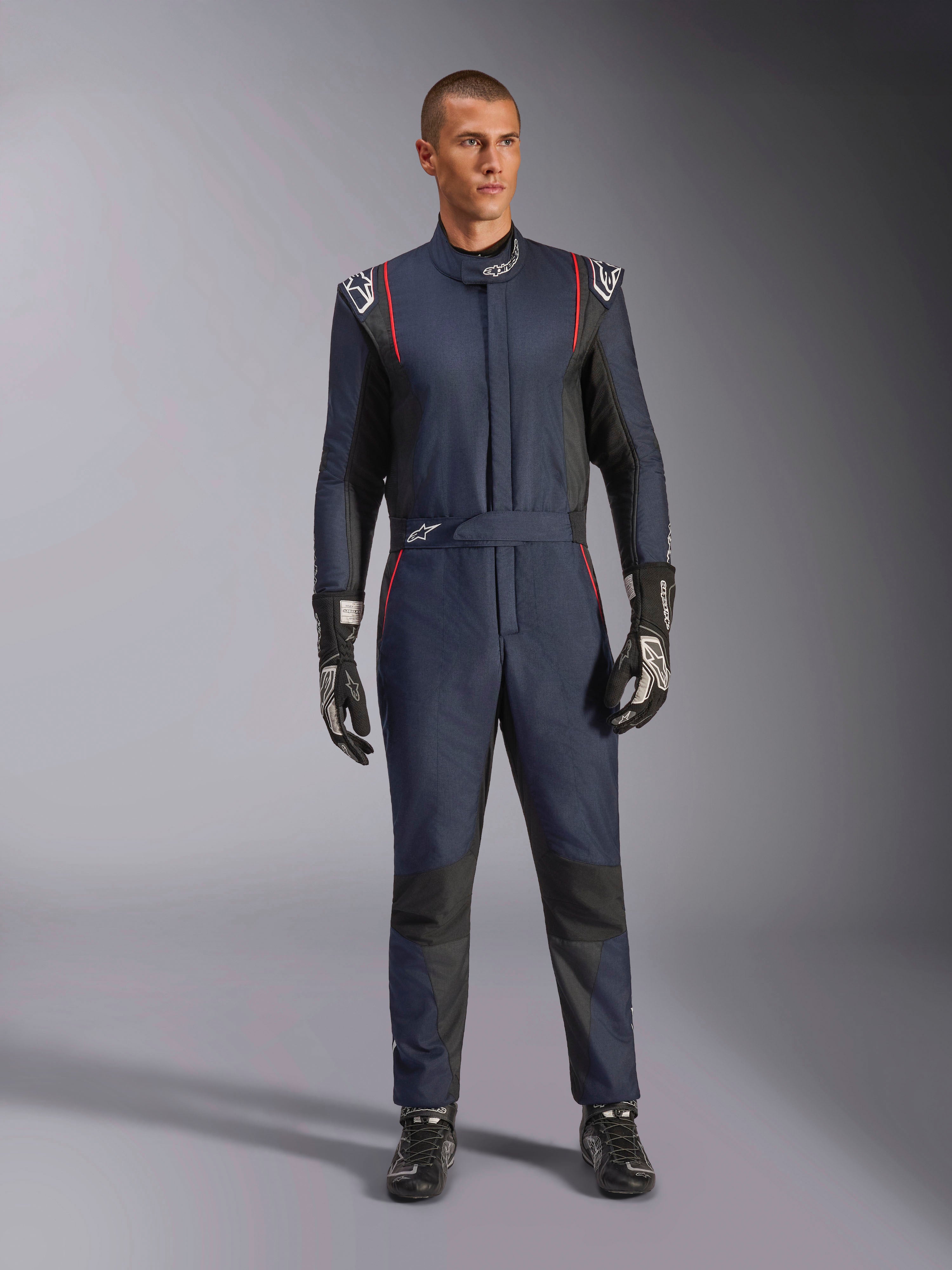 Alpinestars GP-Tech V4 Suit Navy/Black/Red / 50
