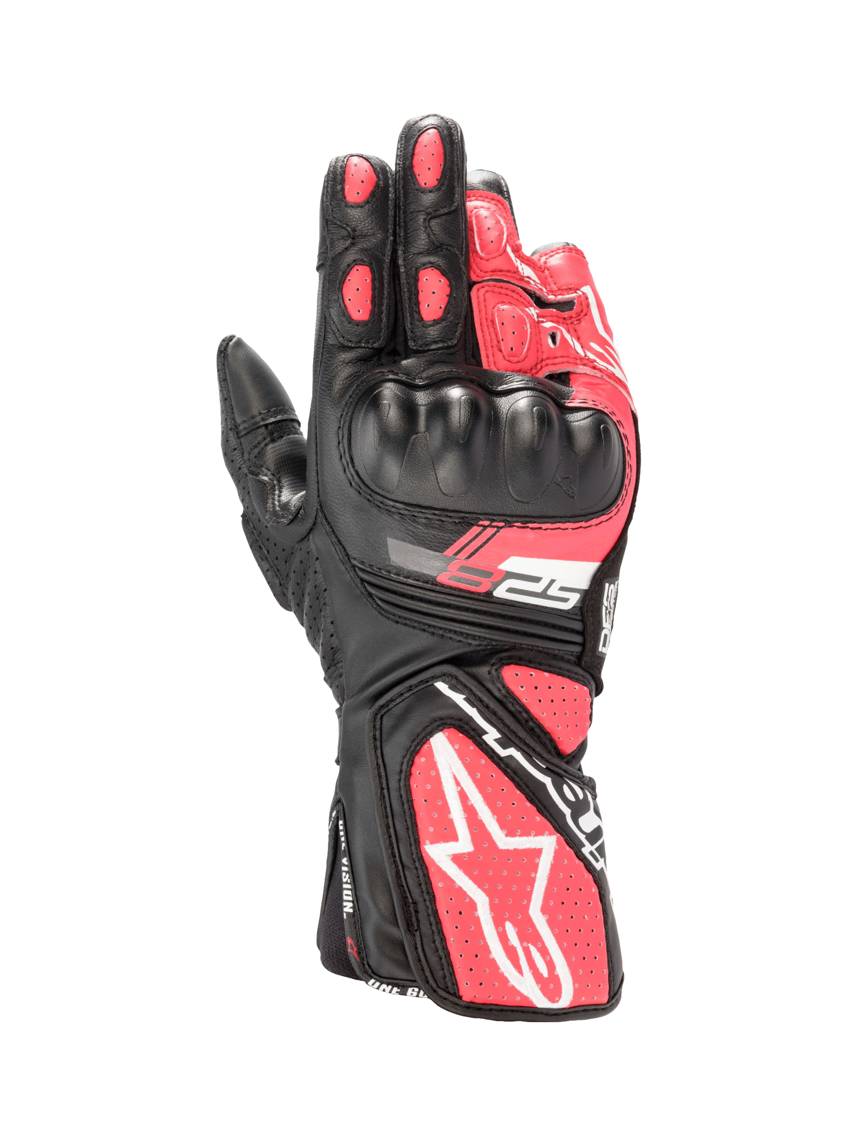Alpinestars Stella SP-8 V3 Gloves XL Black / White / Diva Pink
