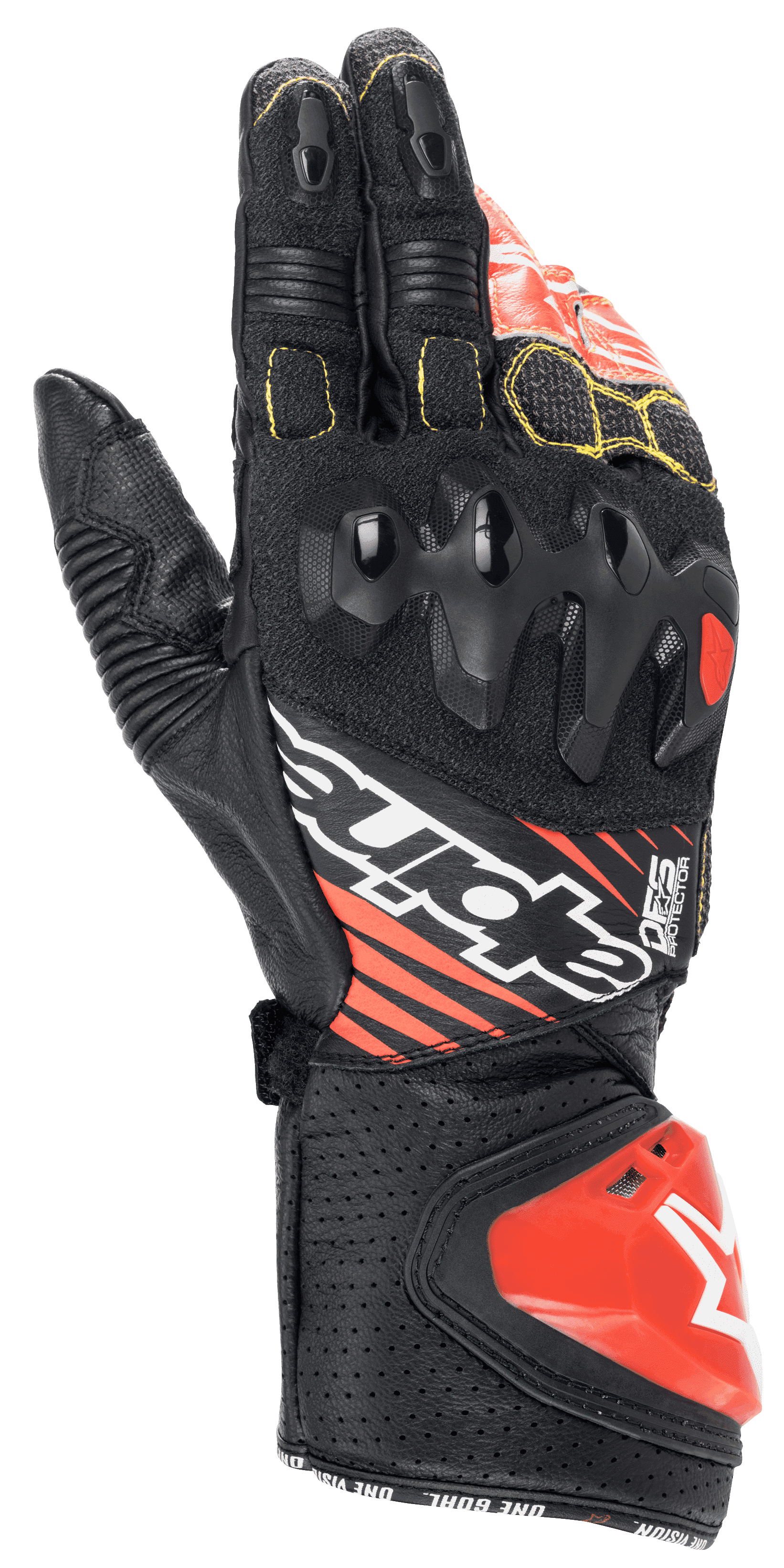 L / Black/White/Red Fluo