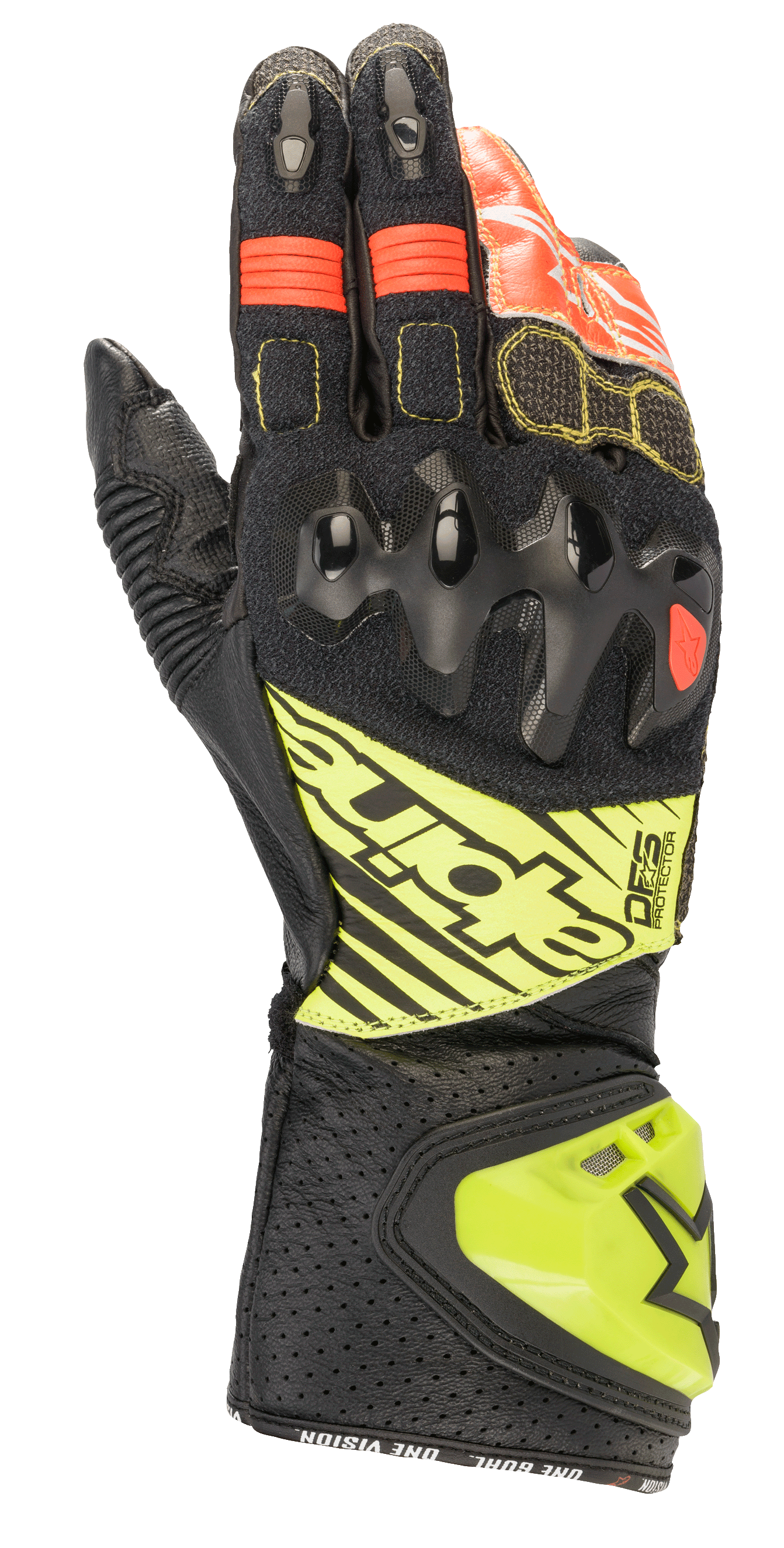 alpinestars handschuhe gp tech S / Black/Yellow Fluo/White/Red Fluo