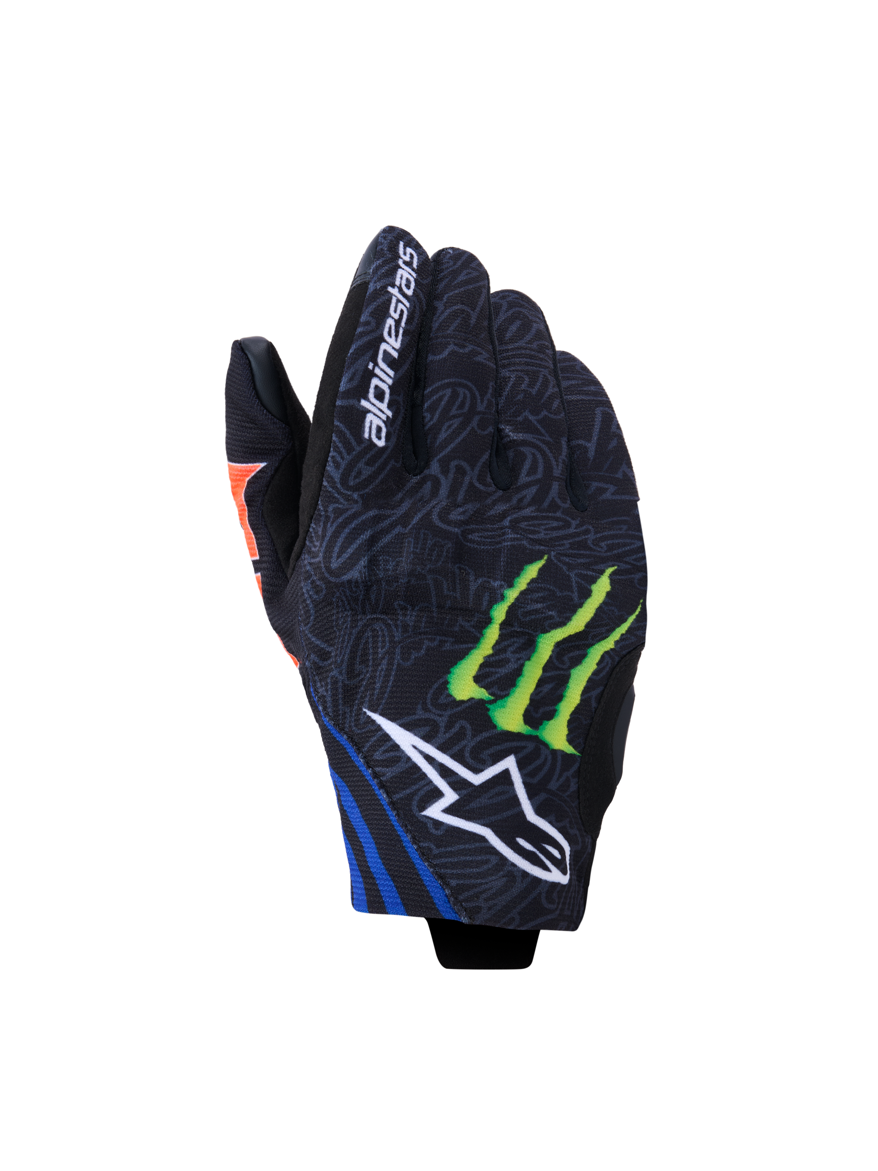 L / Black/Red Fluo/Blue/Gray