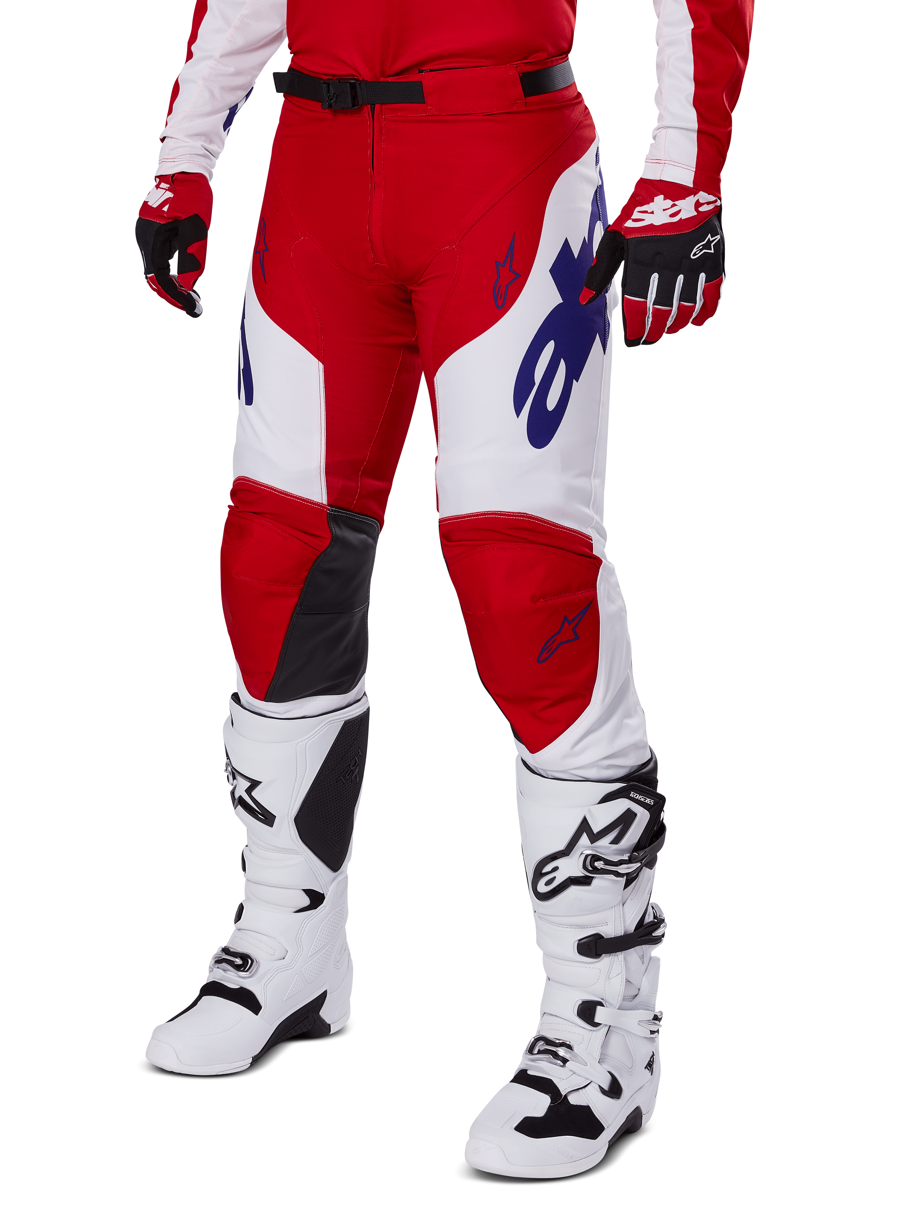 2025 Racer Veil Pants - Red MOTOCROSS Pants | Alpinestars