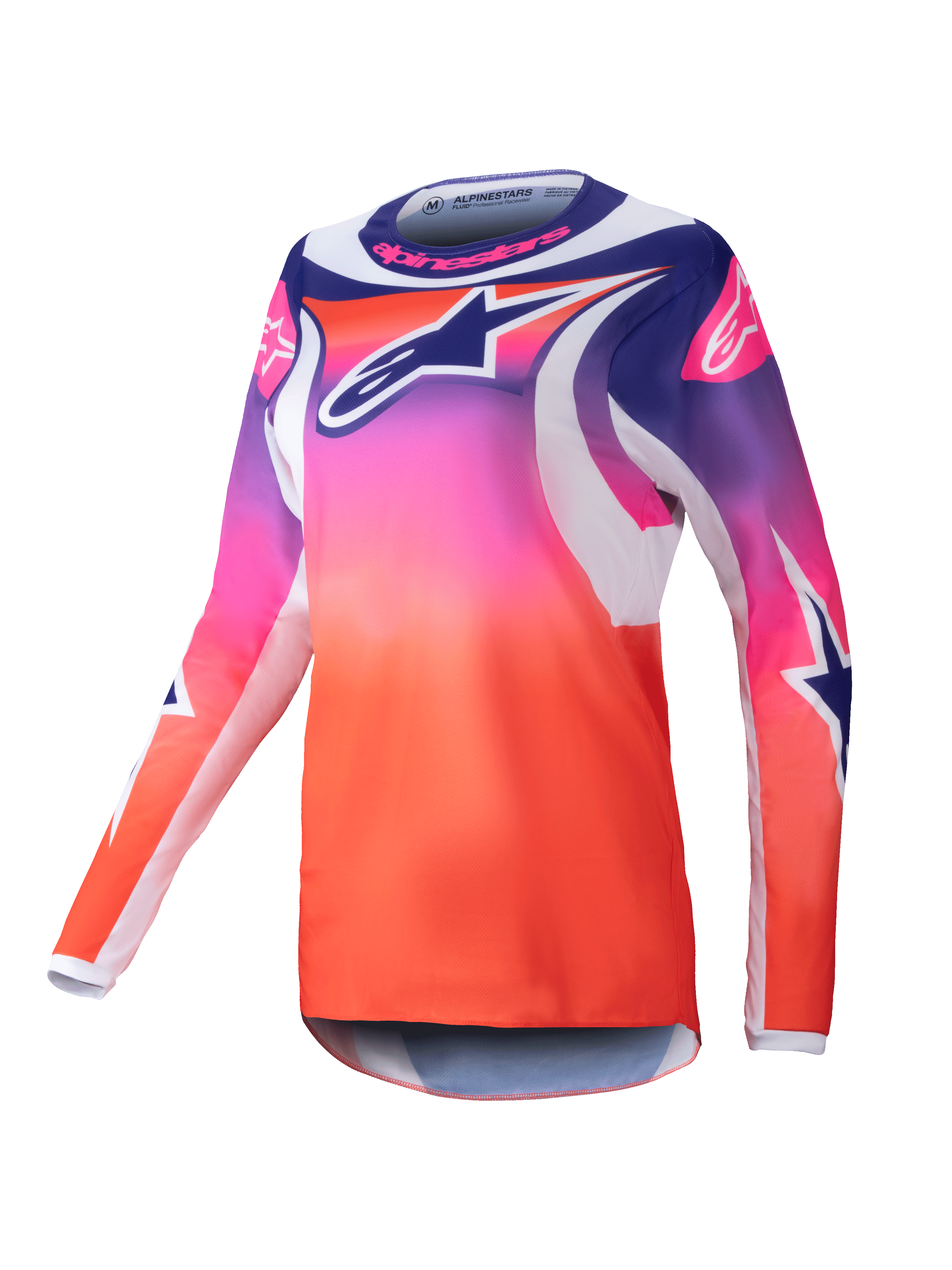 2025 Woman Stella Fluid Wurx - Motorcycle Jersey | Alpinestars® 2025 Woman Stella Fluid Wurx - Motorcycle Jersey | Alpinestars®