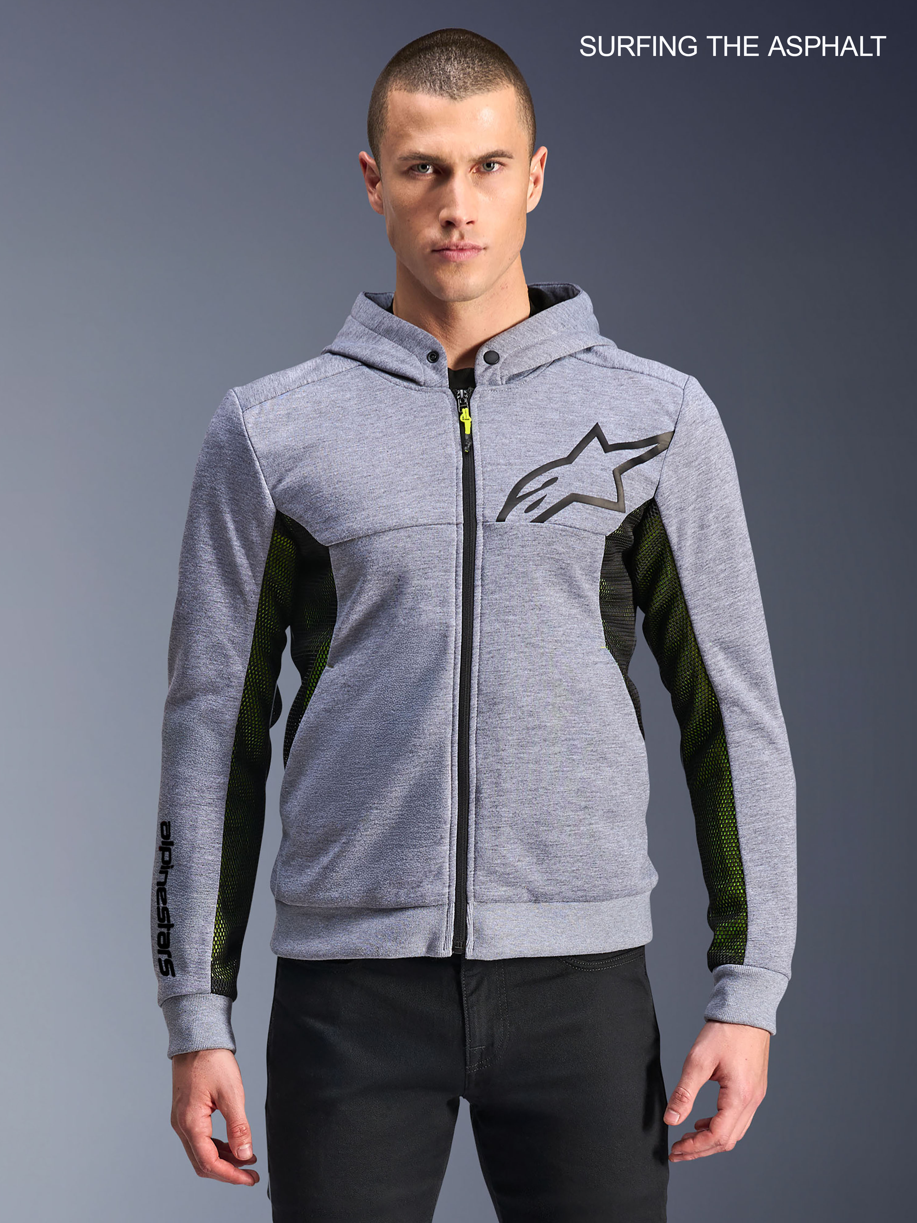 Chrome Air Sport Hoodie - Motorcycle Hoodies | Alpinestars®