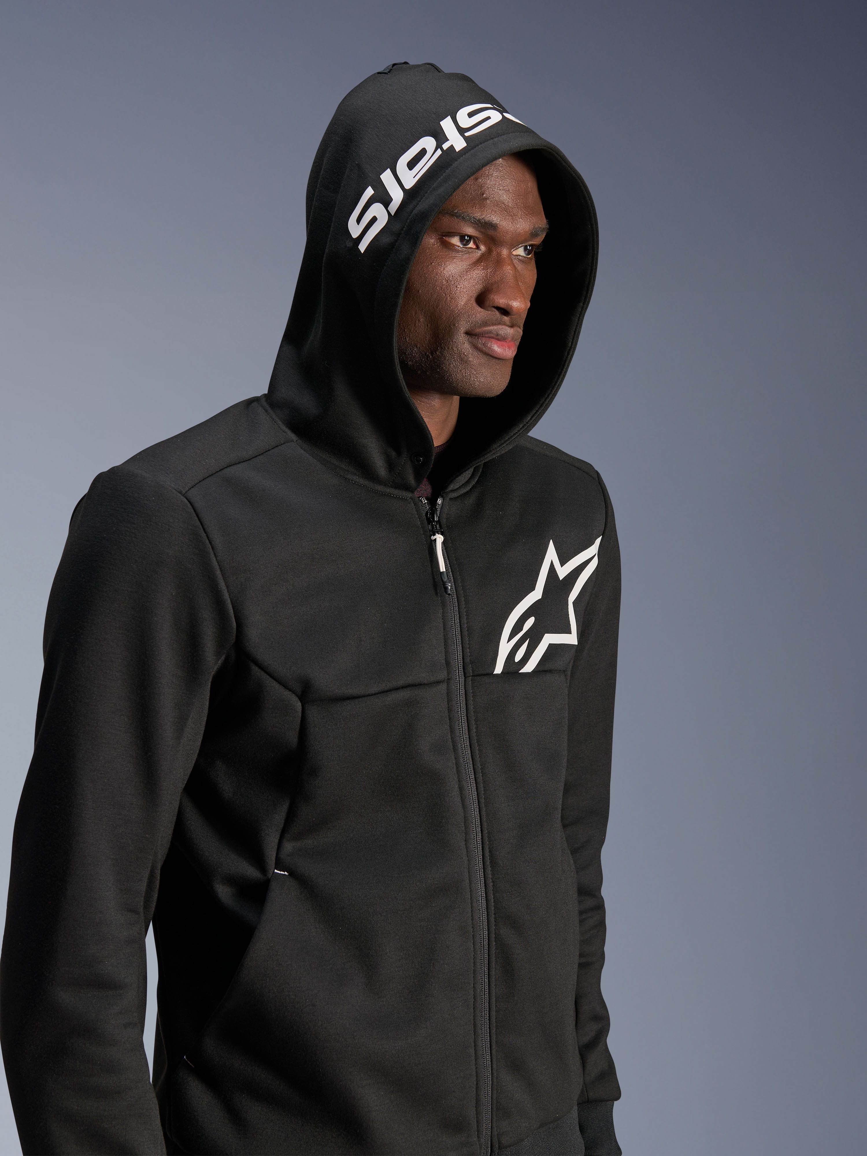 Alpinestars Chrome Sport v2 Hoodie (Black|White)