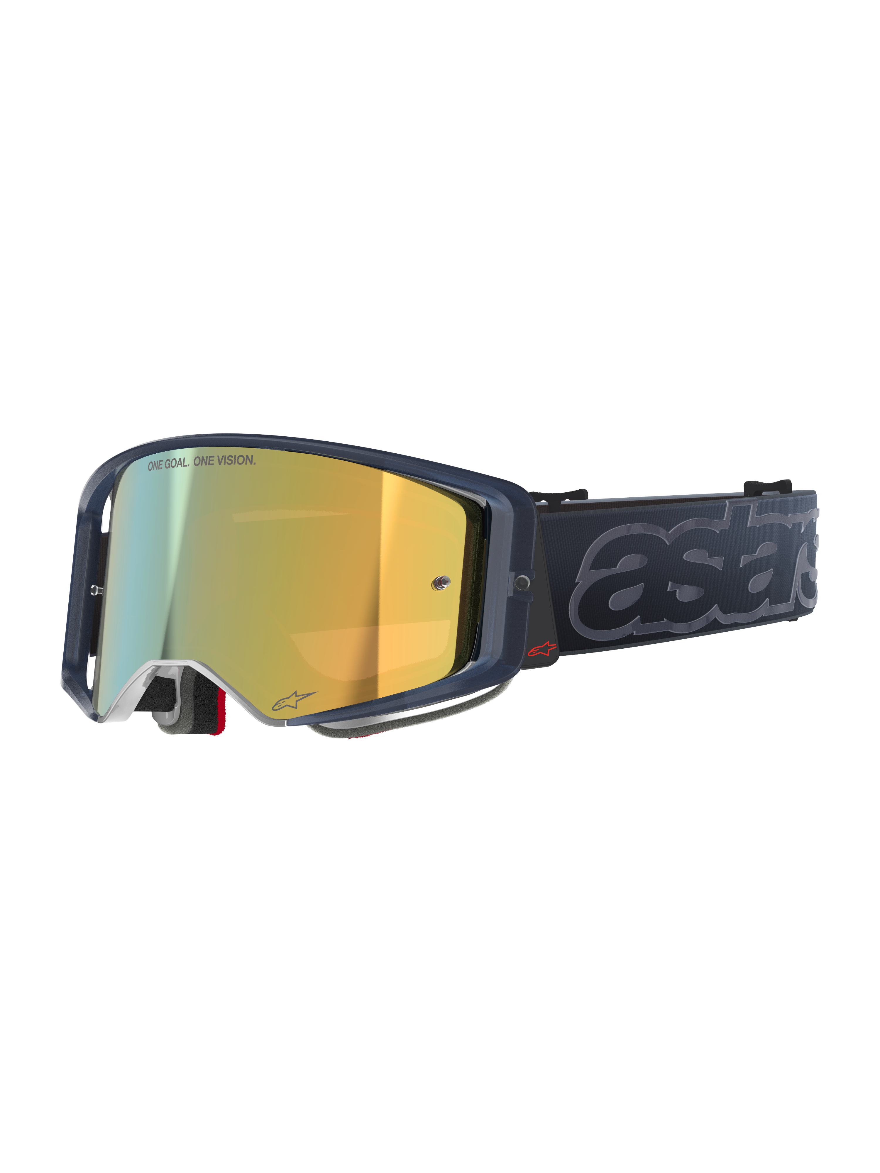 Alpinestars Supertech Vision Vista Goggles Black/Mirror Gold
