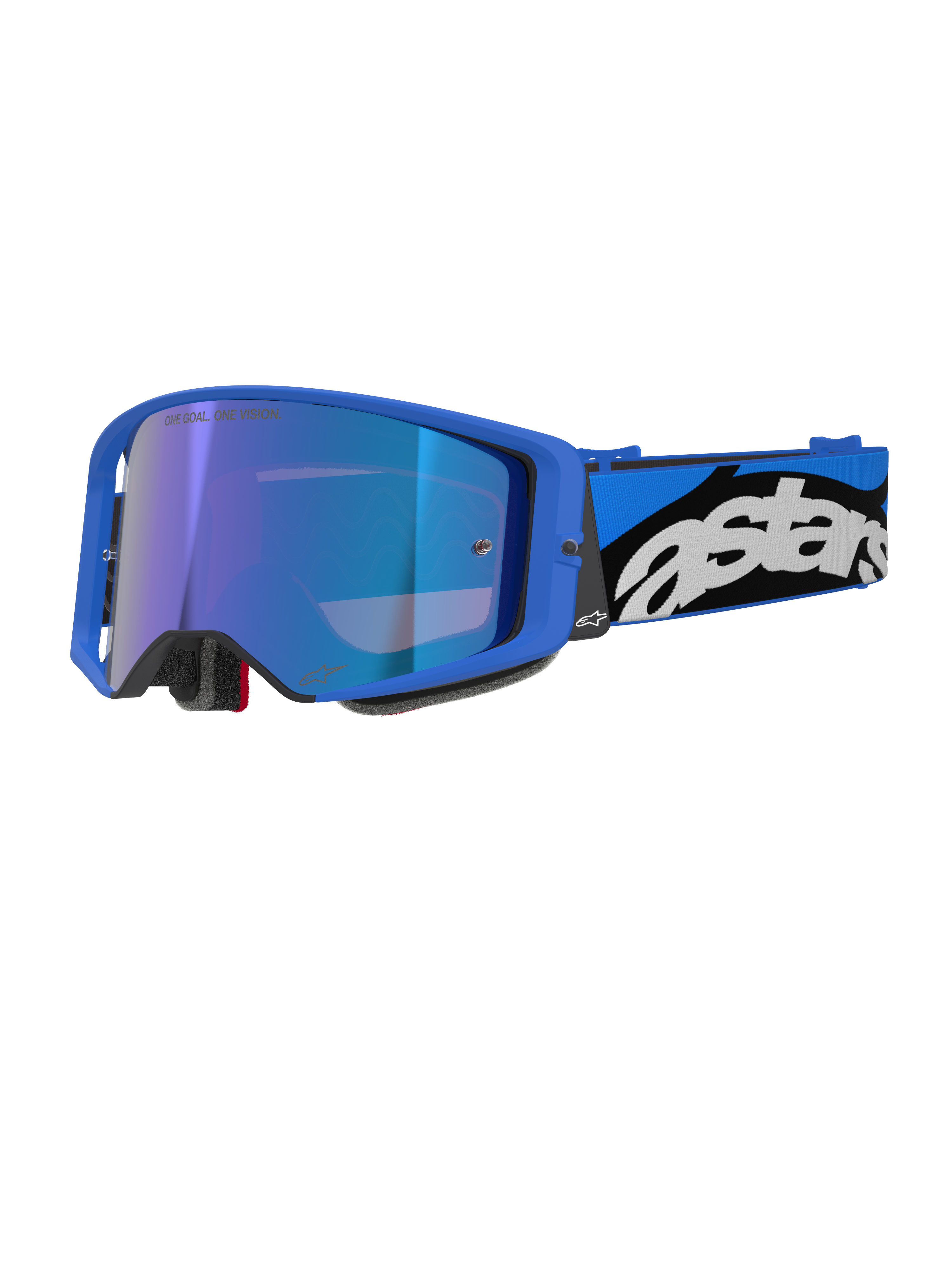 Alpinestars Supertech Goggles - Stream - Blue