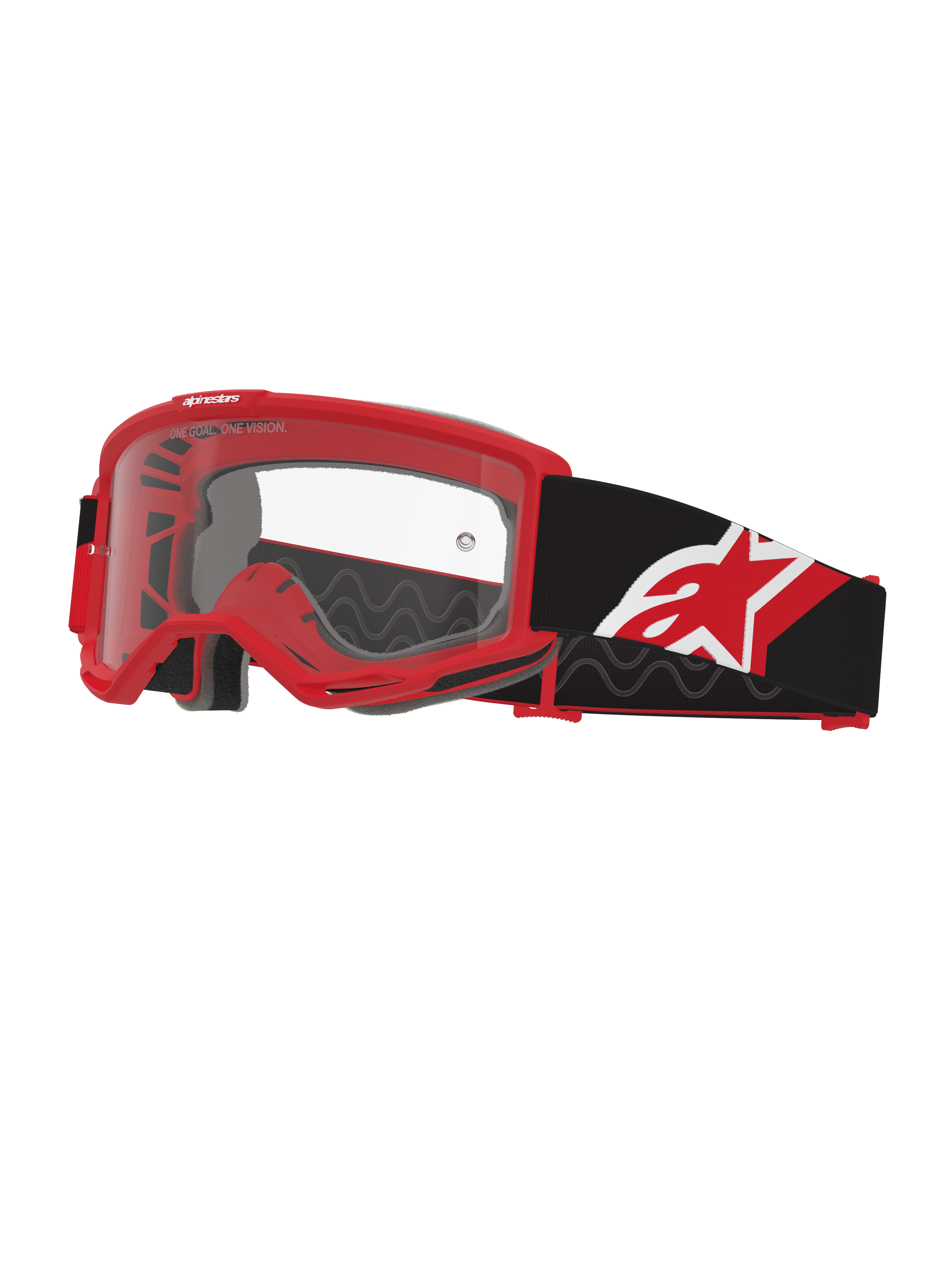 Vision OTG Goggle - Red/Black/White