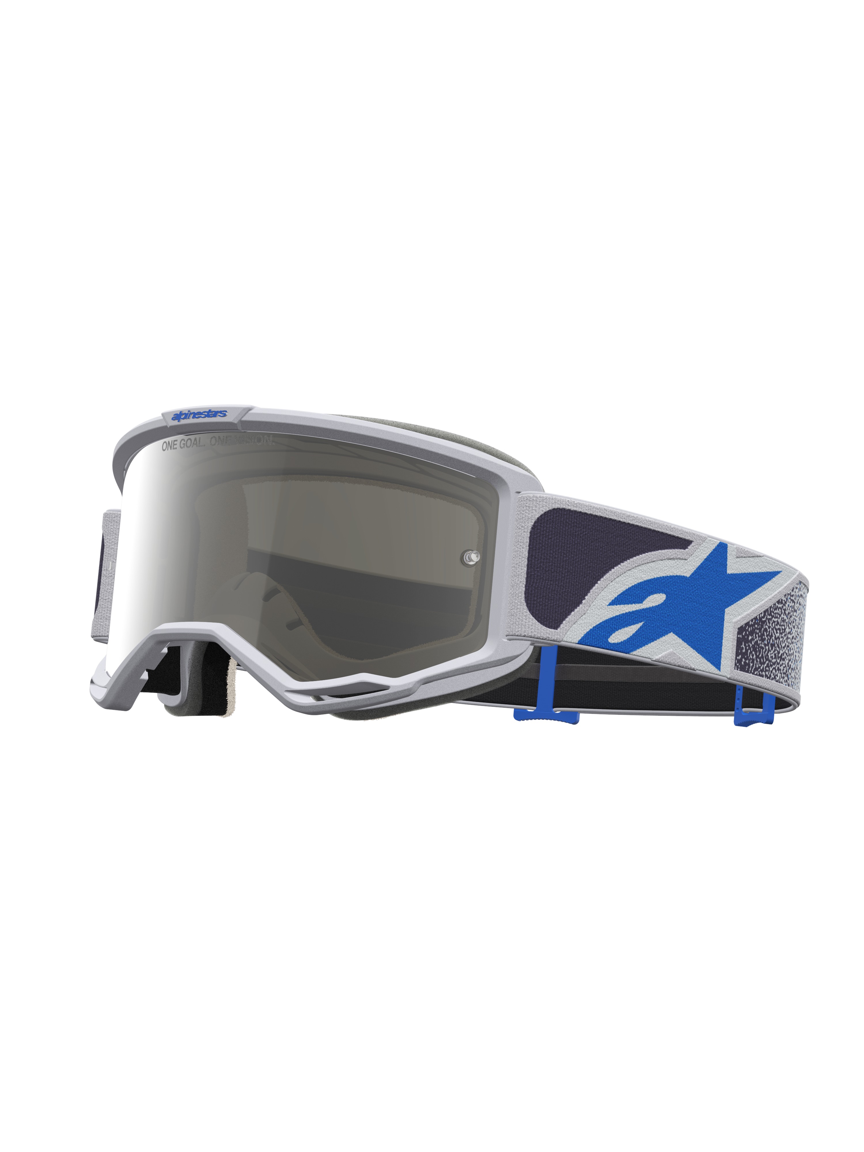 Alpinestars Vision 5 Drag Goggles Purple / Blue / Silver