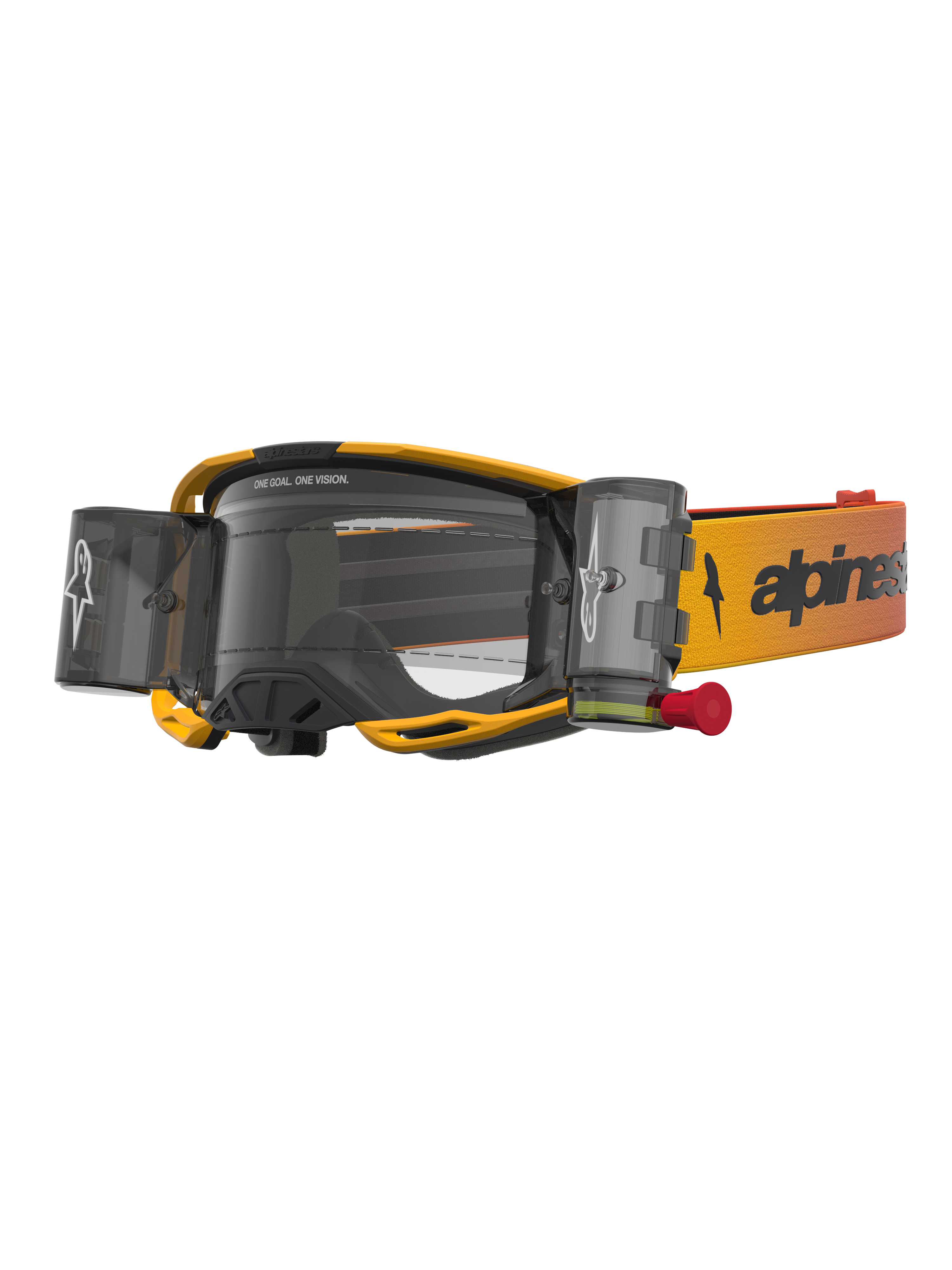 Vision 8 Amber Roll Off Goggles