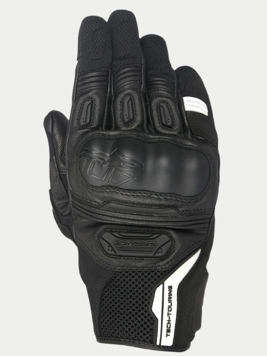 Highlands - Black Motorcycle Gloves | Alpinestars®