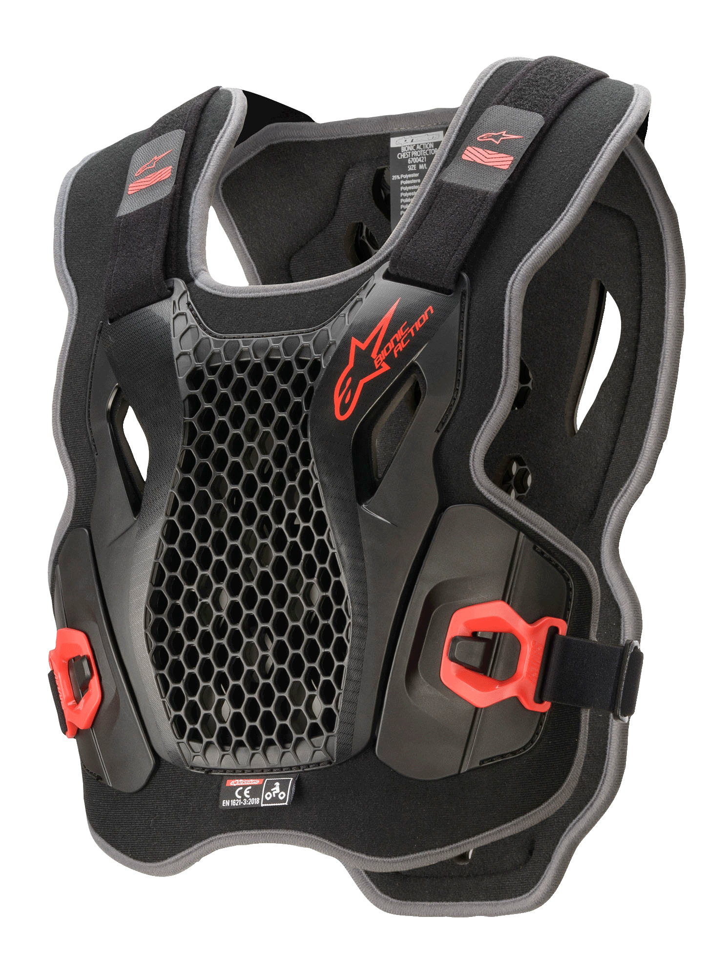 Bionic Action Chest Protector - Black MX Chest Protection