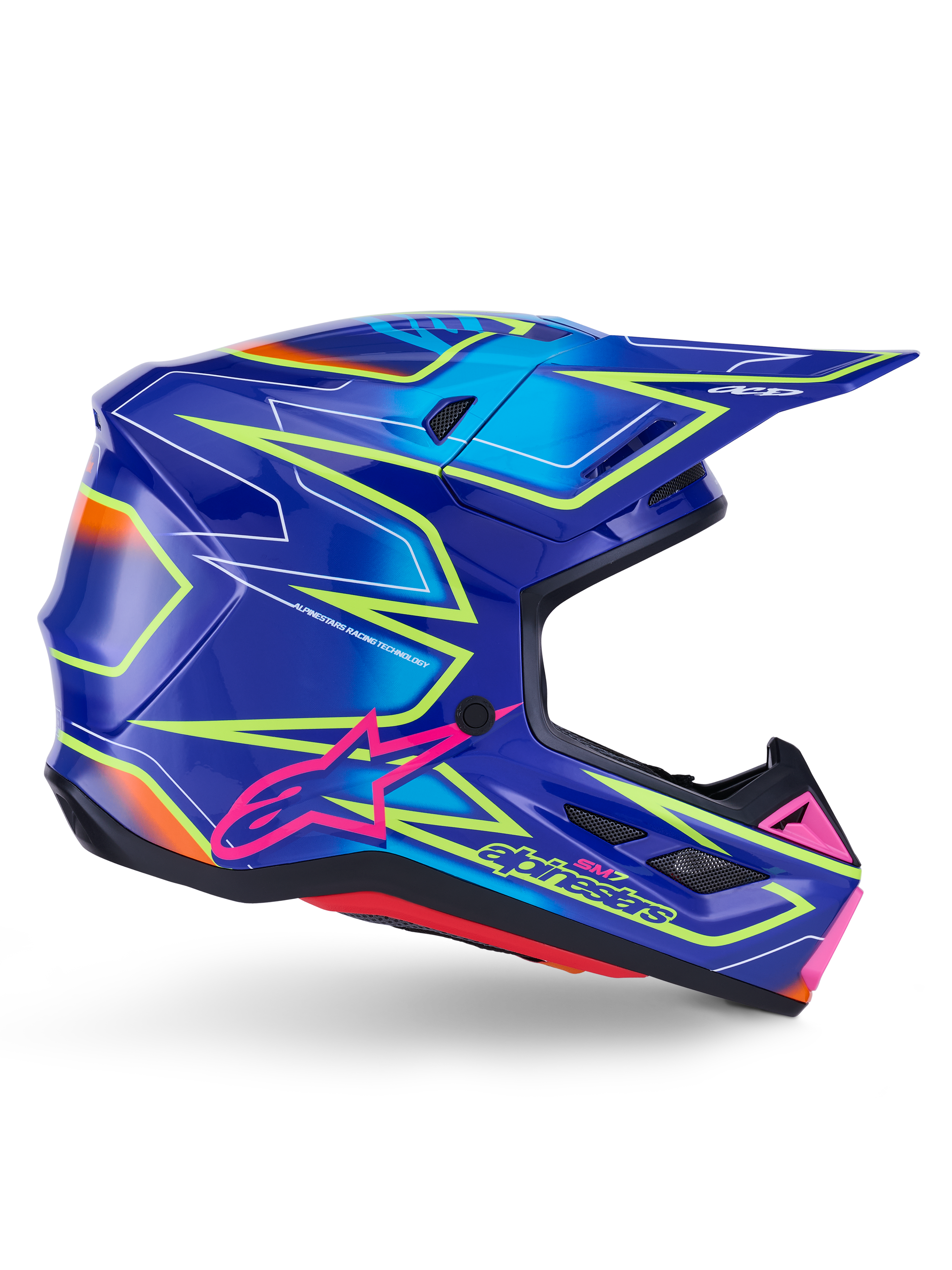 alpinestars street bike helmet L / Black Glossy the lightweight S S-M7 Cast Helmet ECE06/DOT
