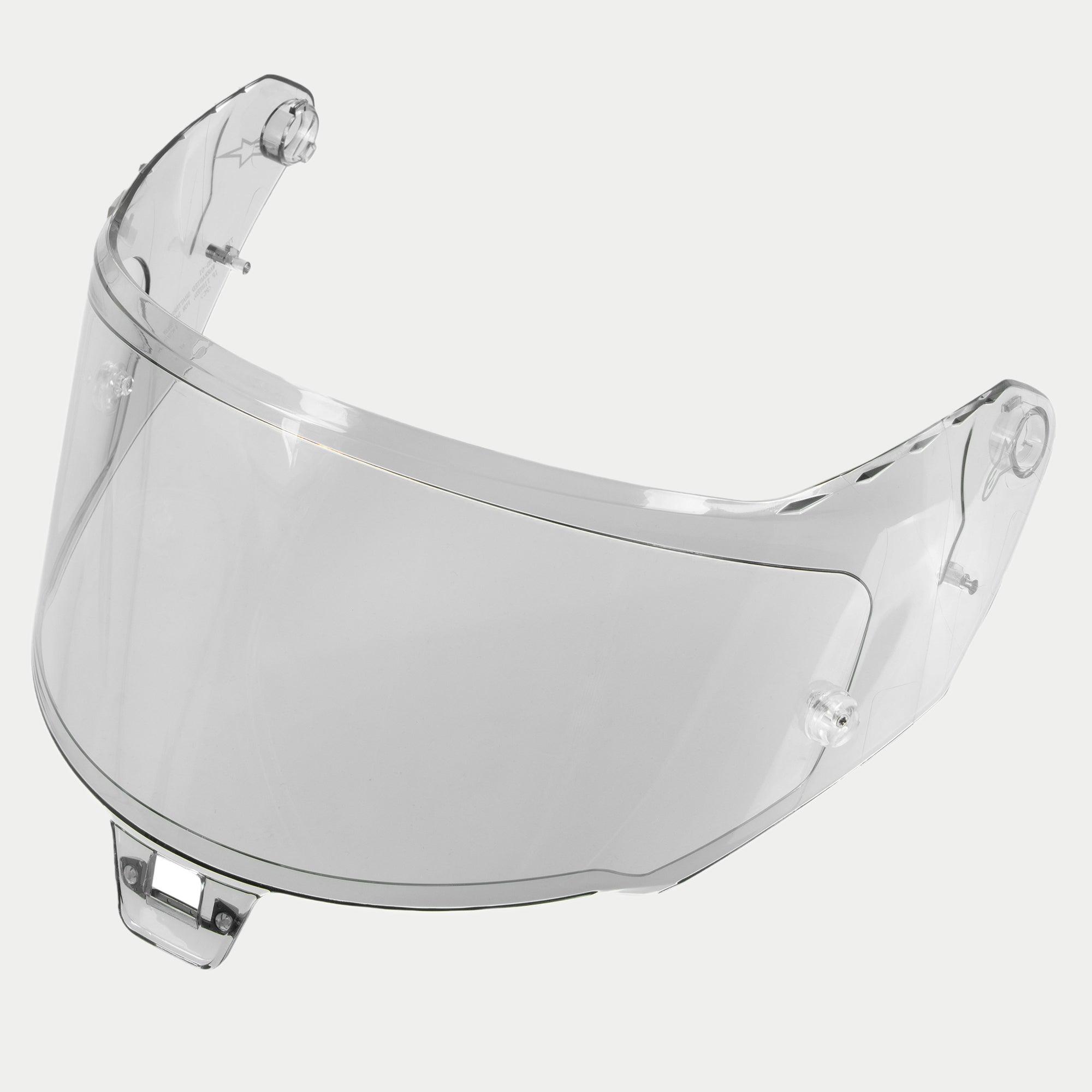 clear motorcycle helmet KYT Nf-r/nx RACE Screen making dawn commutes and late rides equally comfortable KRN Full Face Motorcycle Motorbike