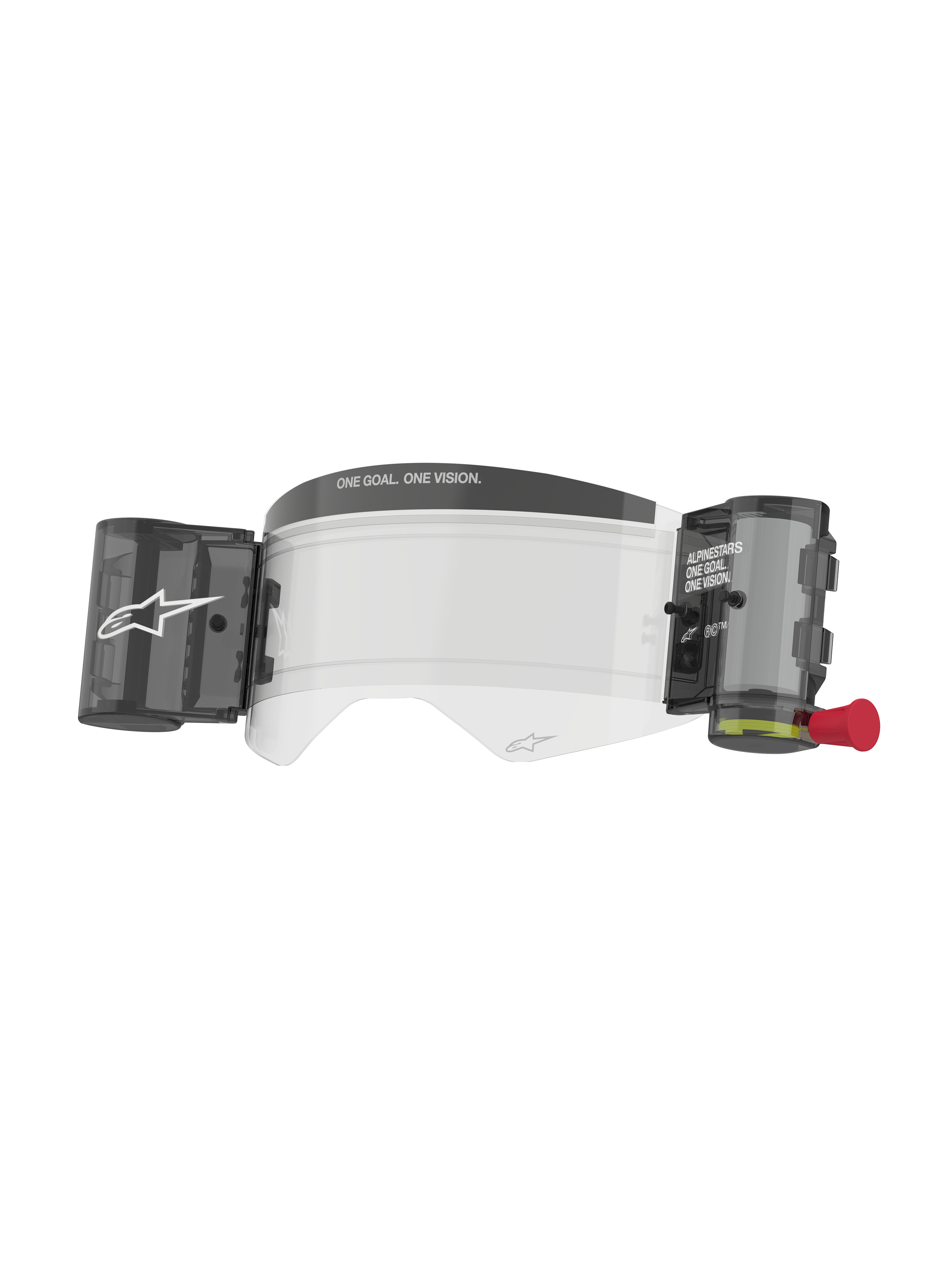 Supertech Kit Wide Vision Roll Off - WHITE MOTOCROSS Goggles