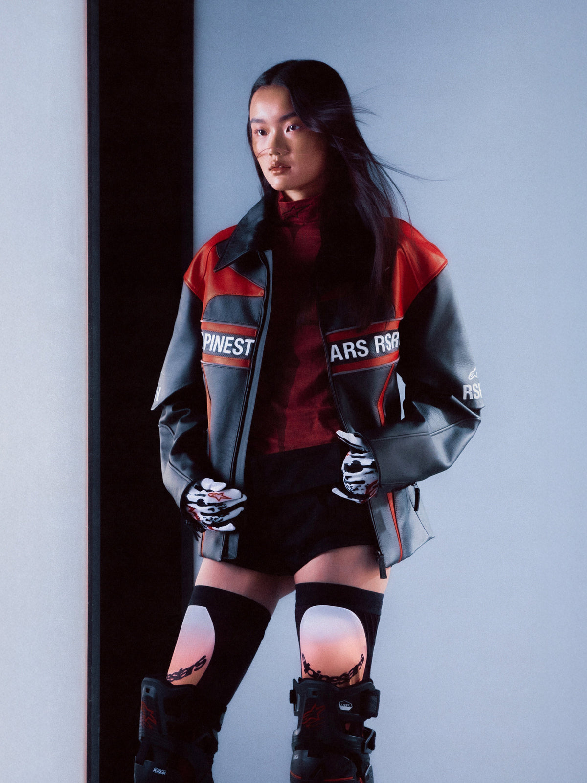 RSRV Hagaze Leather Jacket