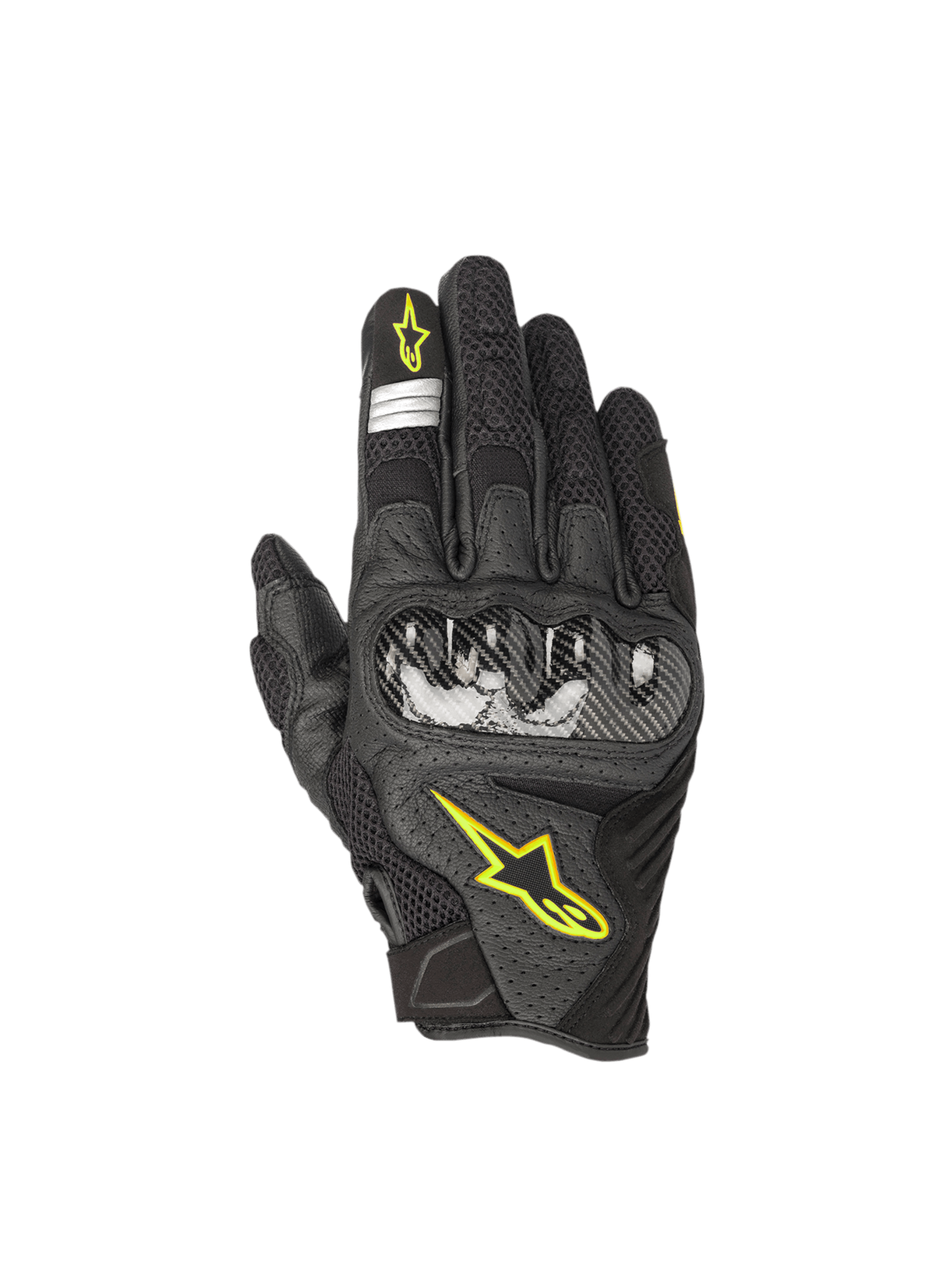 Alpinestars SMX-1 Air V2 Gloves Black/Yellow / XL