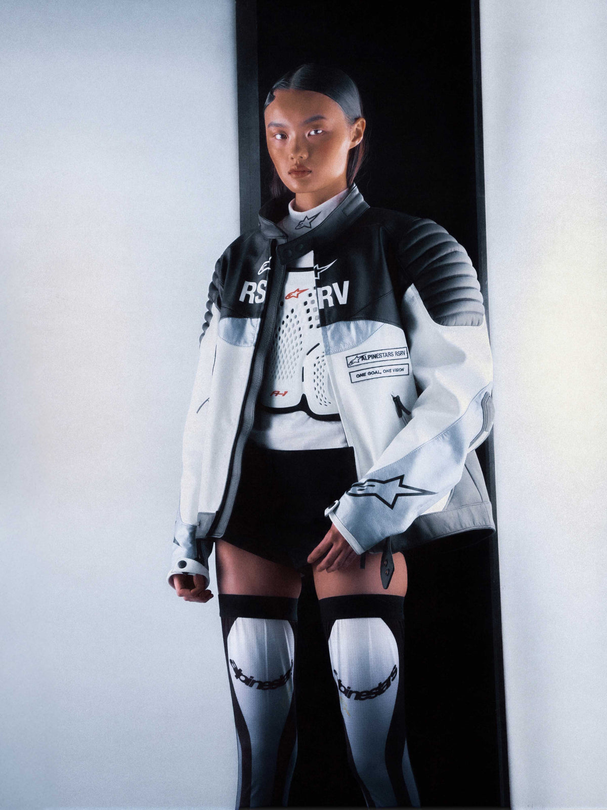 RSRV Threadline Leather Jacket