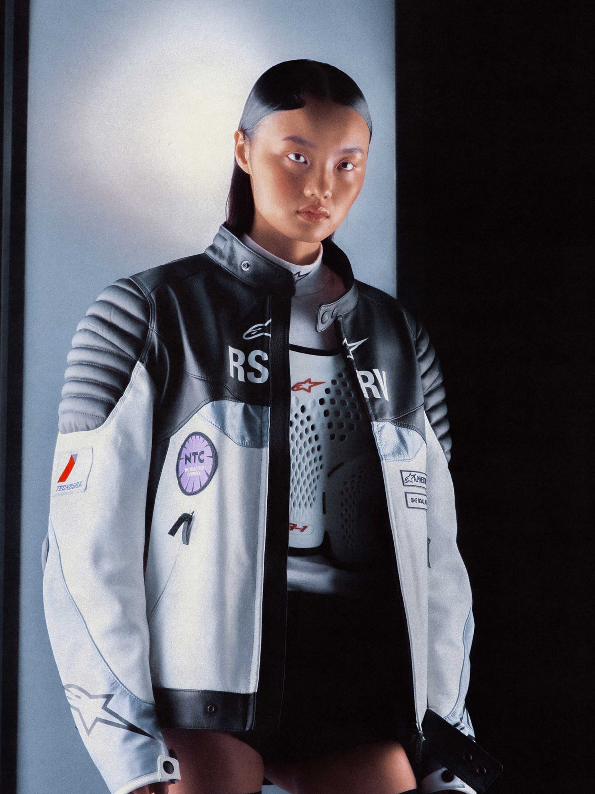 RSRV Threadline Leather Jacket