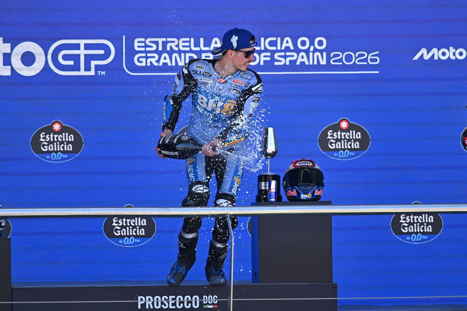 ALEX MARQUEZ POWERS TO DOMINANT MOTOGP RACE VICTORY IN JEREZ, SPAIN; FABIO DI GIANNANTONIO THIRD