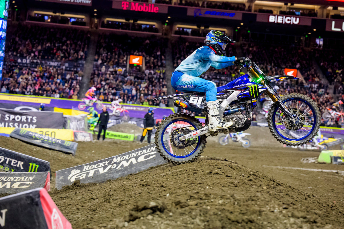 MAX ANSTIE LEADS THE ALPINESTARS SEATTLE 250SX CHARGE