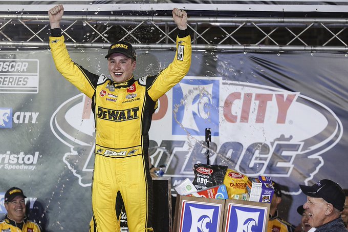 CHRISTOPHER BELL DELIVERS DIRT DRIVING MASTERCLASS TO CLAIM NASCAR CUP SERIES WIN AT BRISTOL MOTOR SPEEDWAY