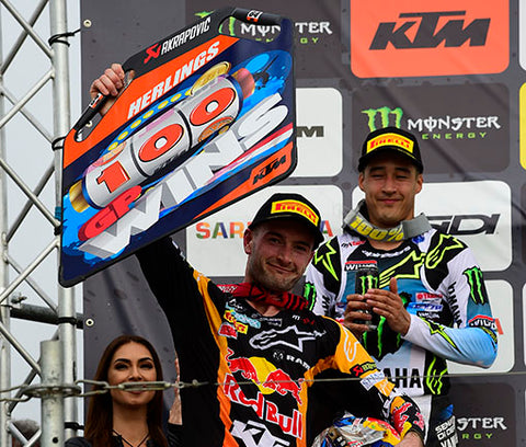 JEFFREY HERLINGS MAKES IT 100 NOT OUT WITH VICTORY IN MXGP OF SARDEGNA; GLENN COLDENHOFF SECOND