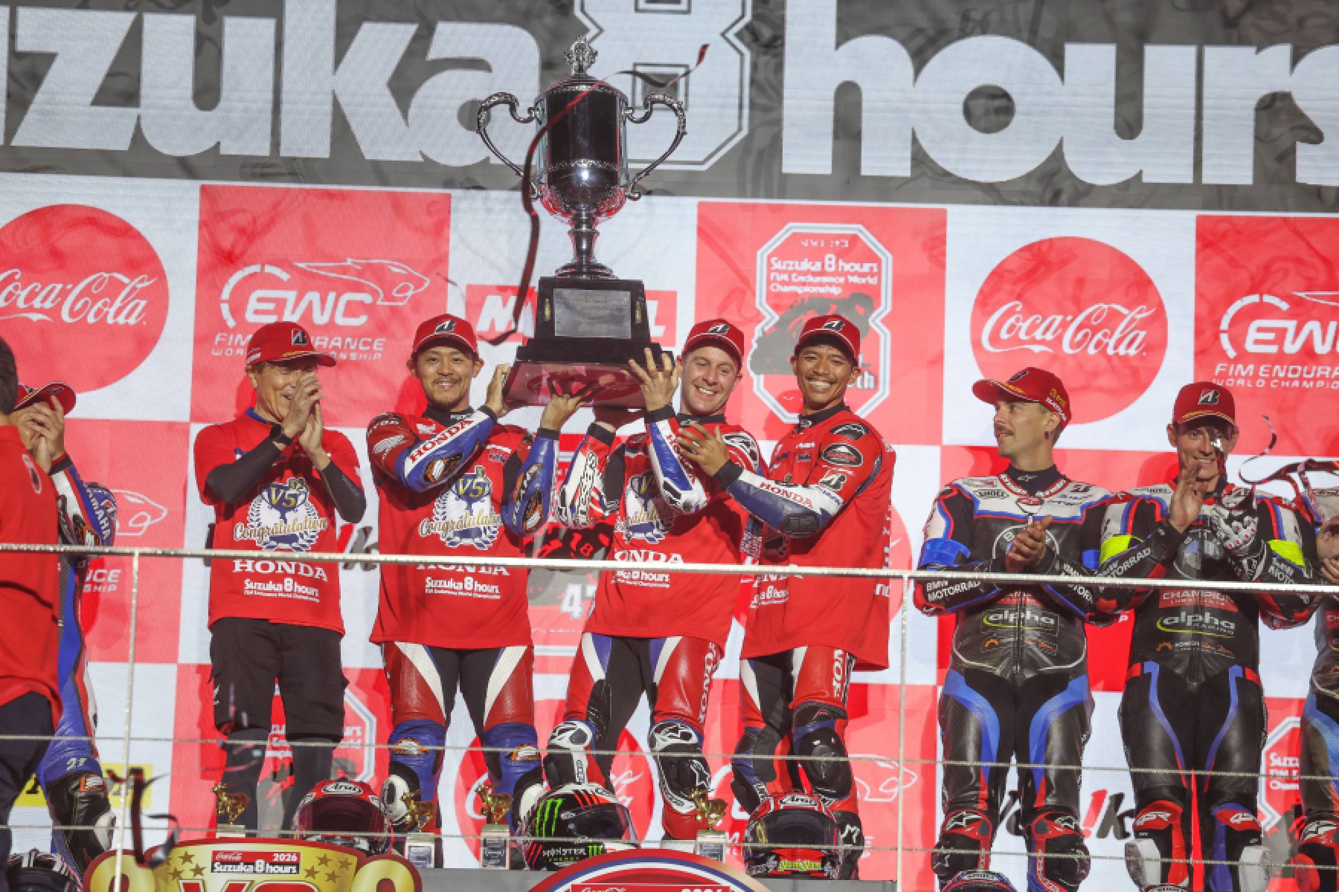 TAKUMI TAKAHASHI, JONATHAN REA AND SOMKIAT CHANTRA DOMINATE ENDURANCE