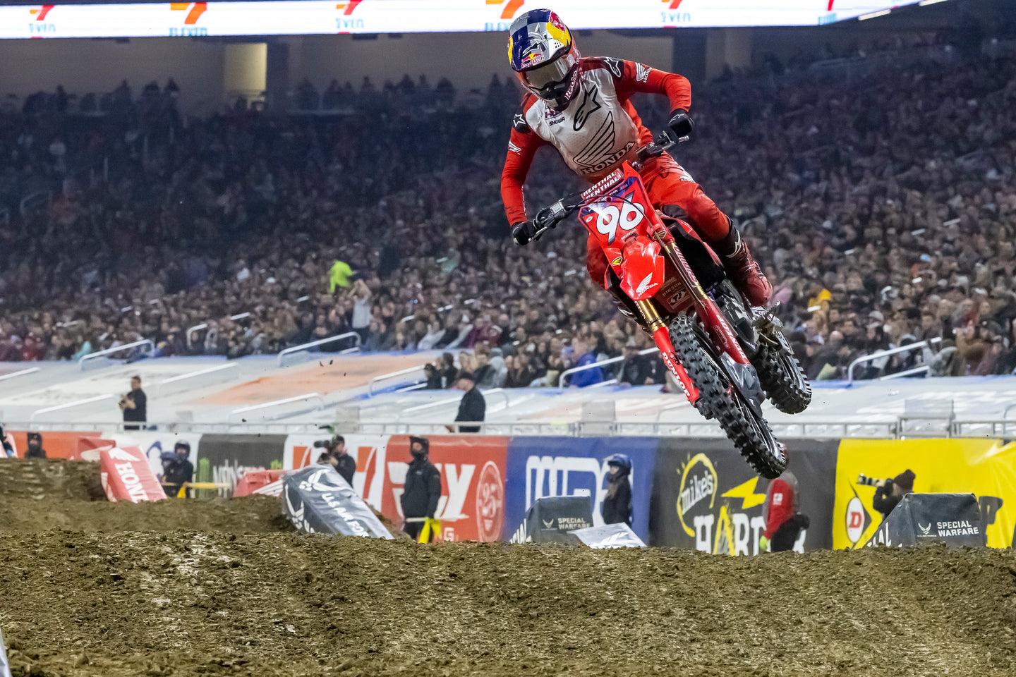 ALPINESTARS PODIUM LOCK-OUT AS UNTOUCHABLE HUNTER LAWRENCE TRIUMPHS IN 250SX RACES