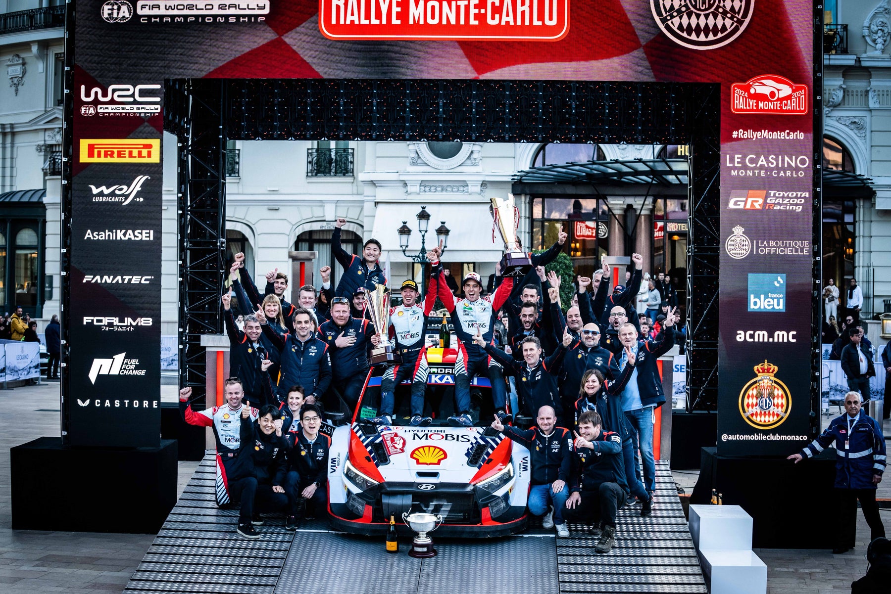 THIERRY NEUVILLE AND MARTIJN WYDAEGHE START WORLD RALLY CHAMPIONSHIP BY WINNING 2024 MONTE CARLO RALLY