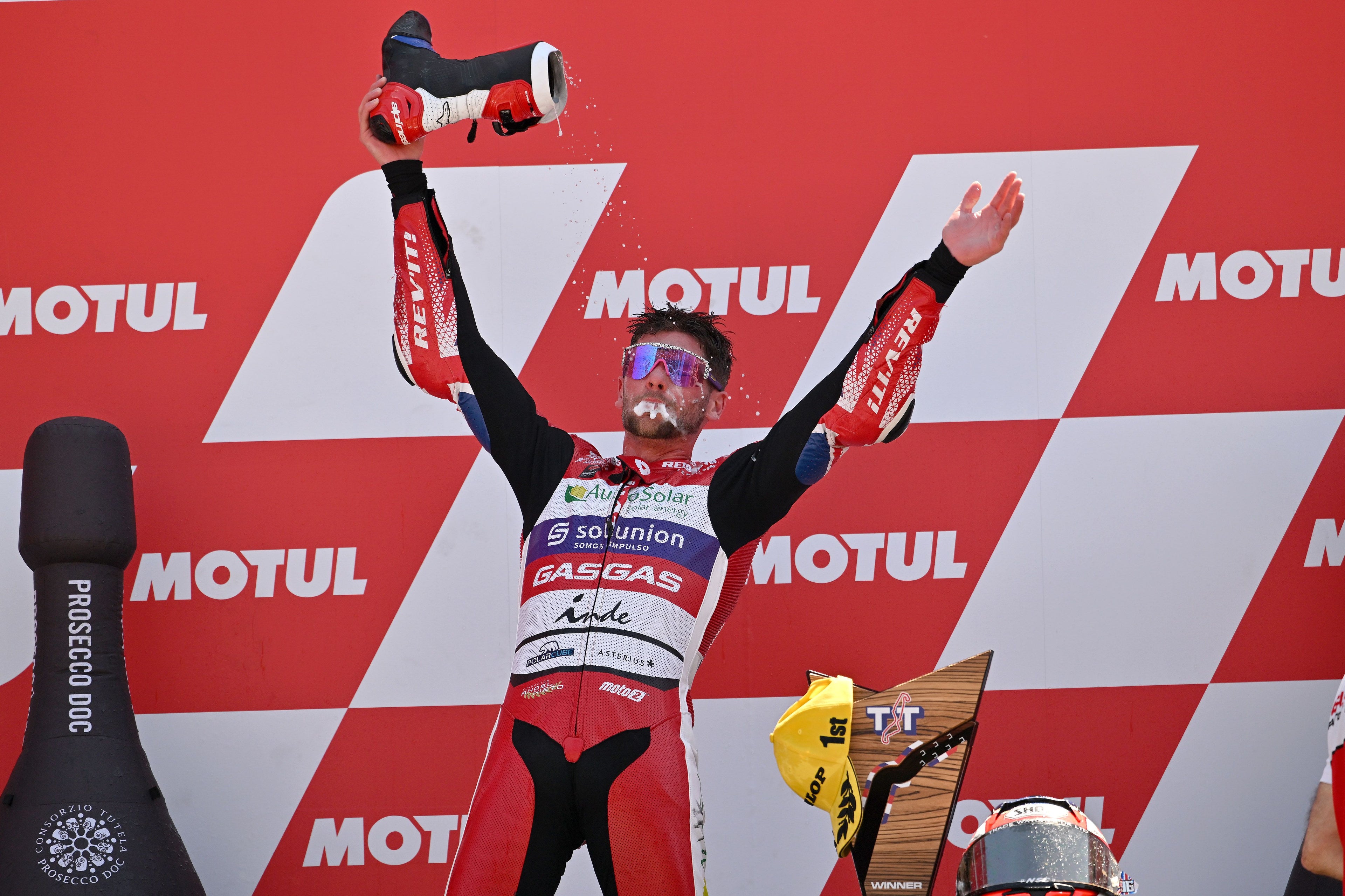 ALPINESTARS PODIUM LOCK-OUT AS JAKE DIXON EDGES AI OGURA IN MOTO2 THRILLER AT ASSEN; PEDRO ACOSTA THIRD