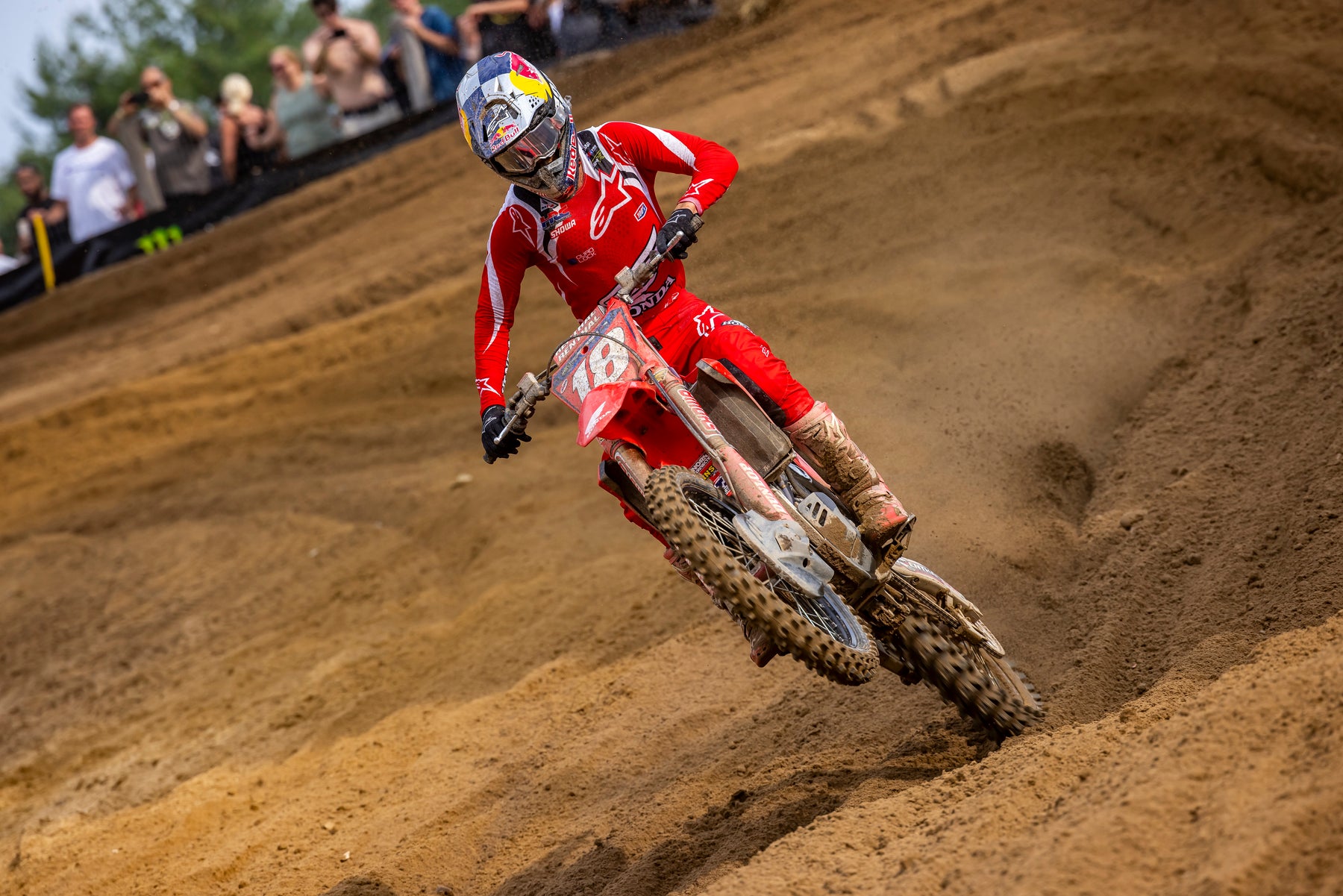 ALPINESTARS TOP FOUR LOCK-OUT AS HIGH-FLYING JETT LAWRENCE DOMINATES 450 RACES AT SOUTHWICK