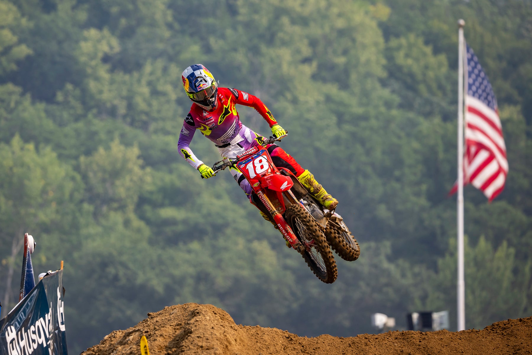 ALPINESTARS TOP FOUR LOCK-OUT AS HARD-CHARGING JETT LAWRENCE DOMINATES 450 RACES AT SPRING CREEK NATIONAL